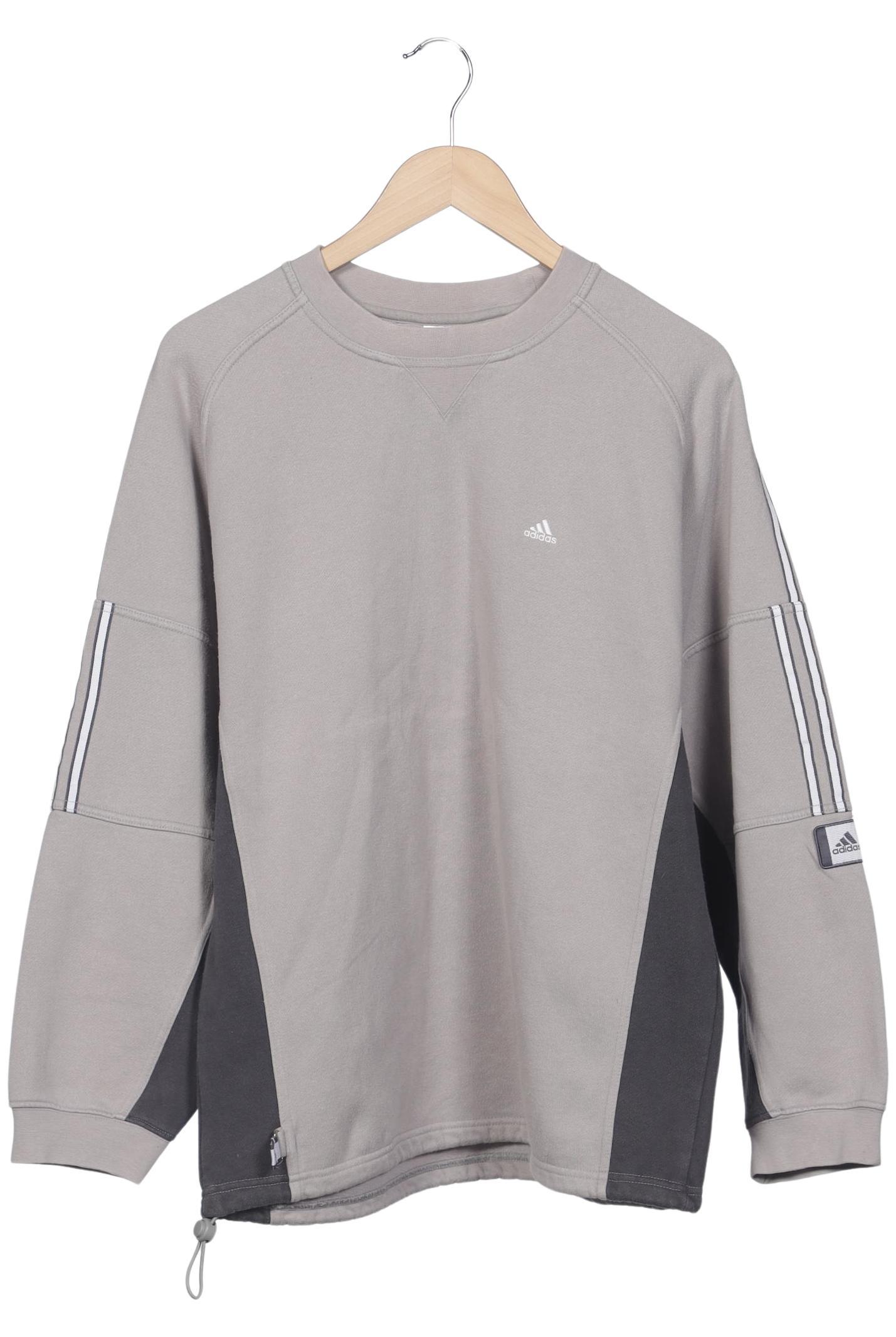 

adidas Herren Sweatshirt, grau, Gr. 48