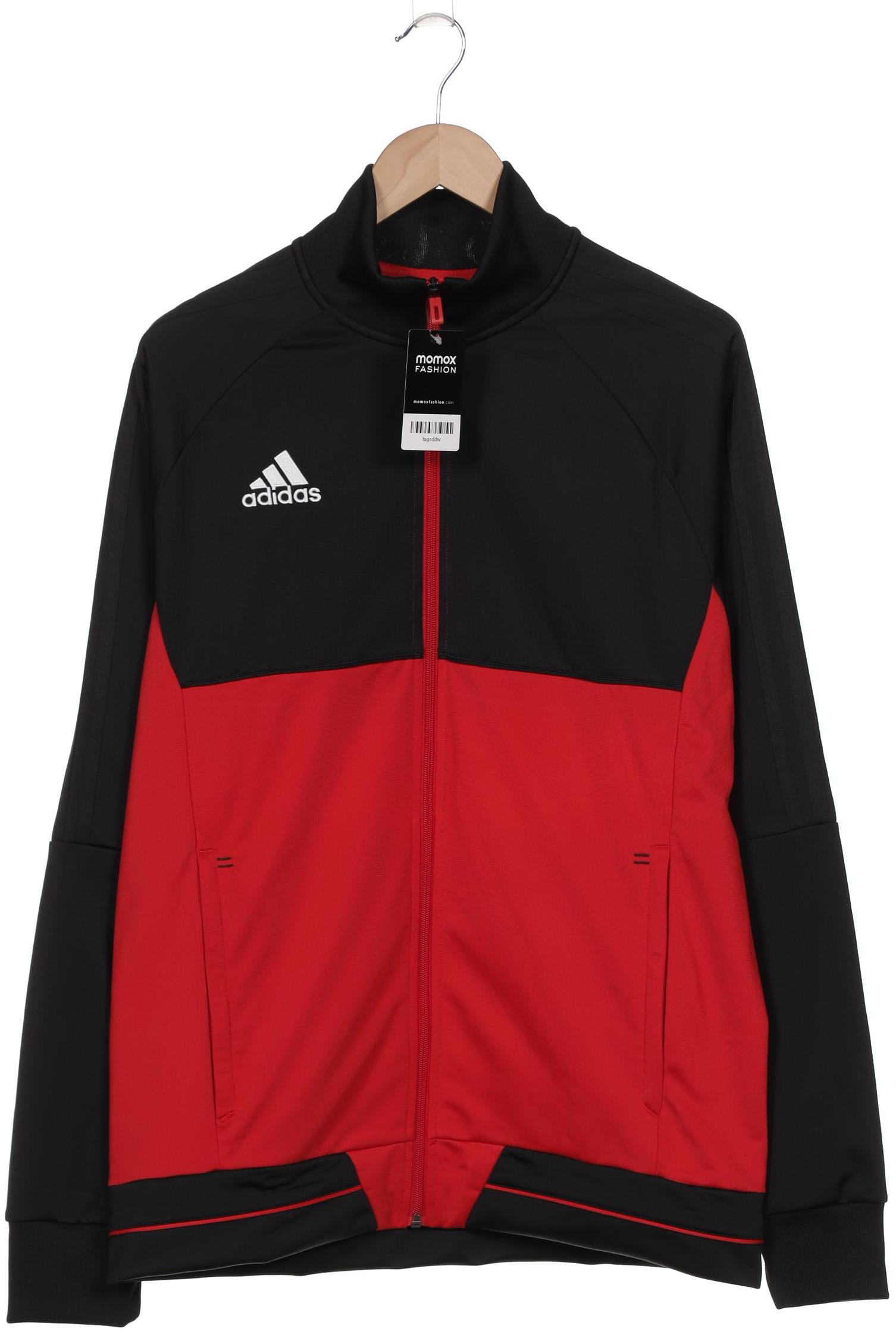 

adidas Herren Sweatshirt, rot, Gr. 52