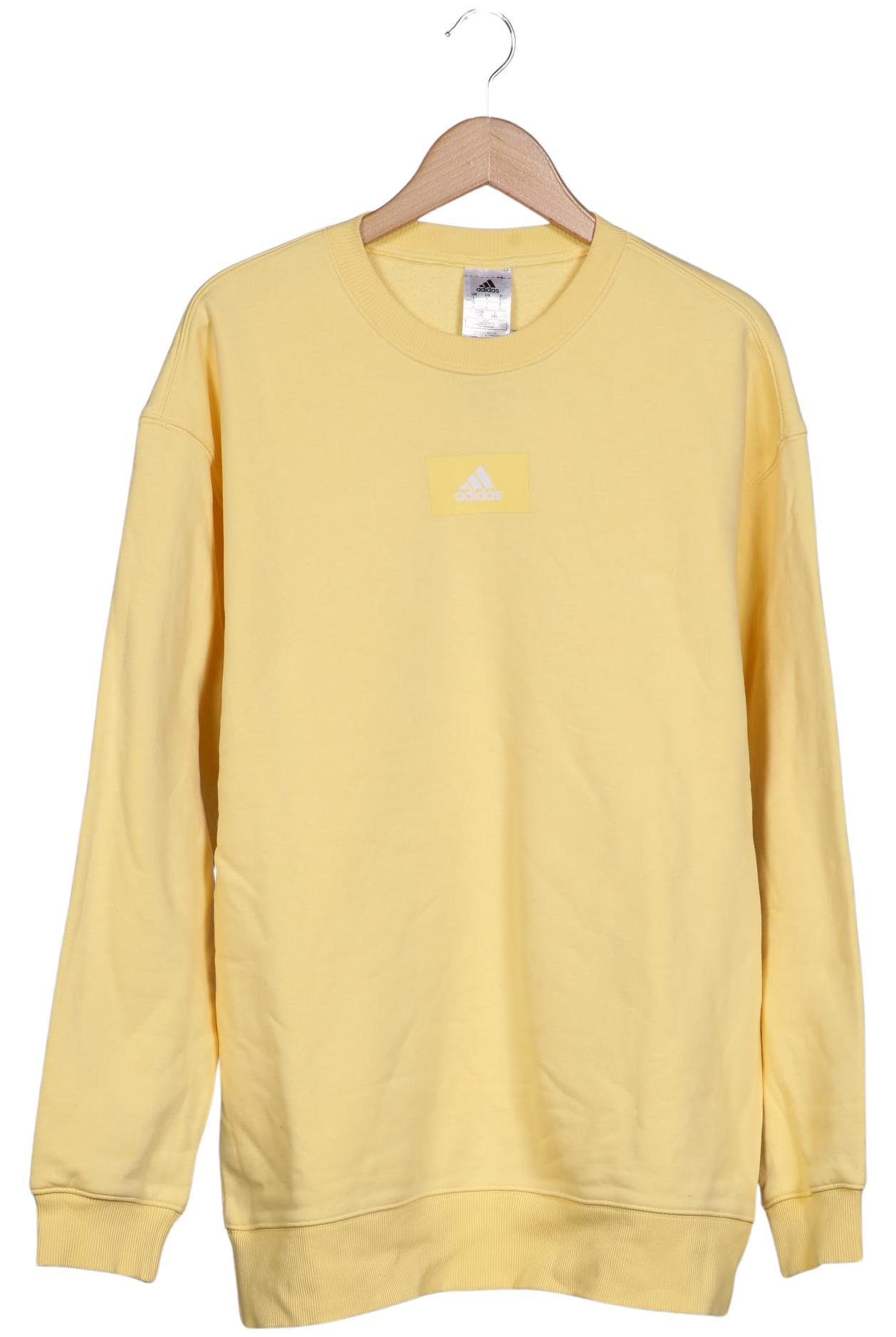 

adidas Herren Sweatshirt, gelb, Gr. 52