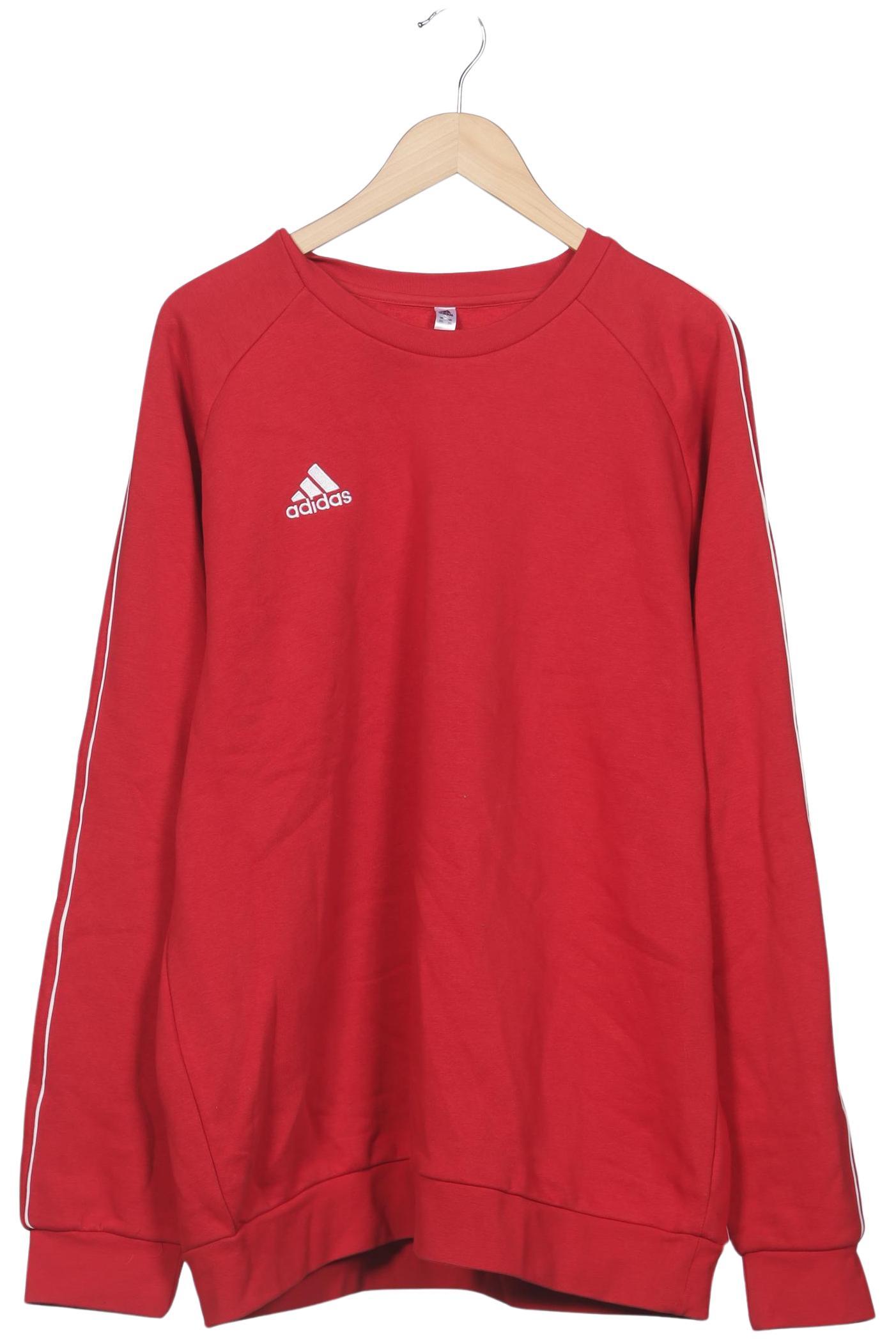 

adidas Herren Sweatshirt, rot, Gr. 56