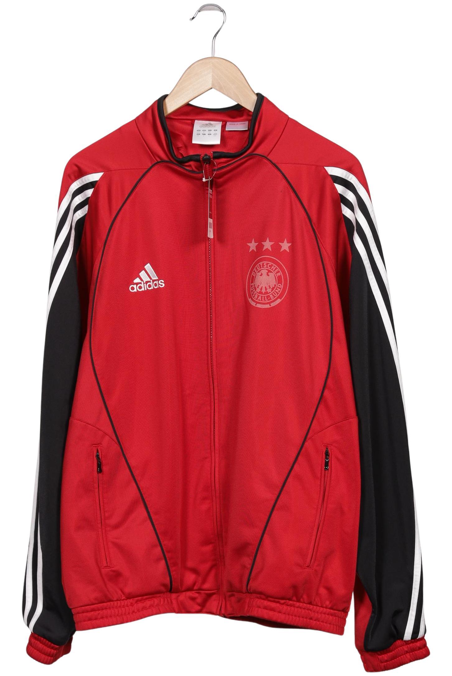 

adidas Herren Sweatshirt, rot, Gr. 48