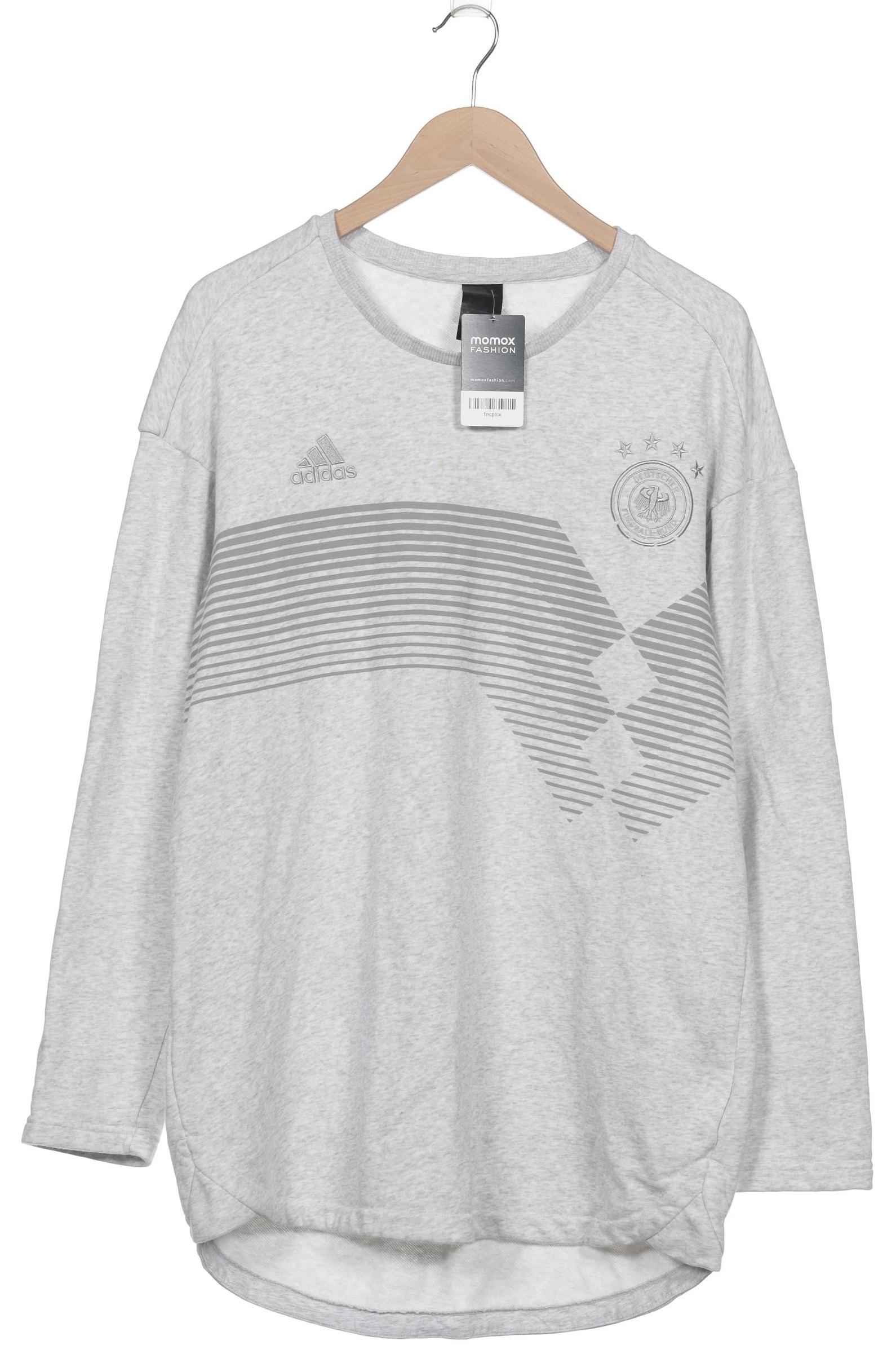 

adidas Herren Sweatshirt, grau, Gr. 52