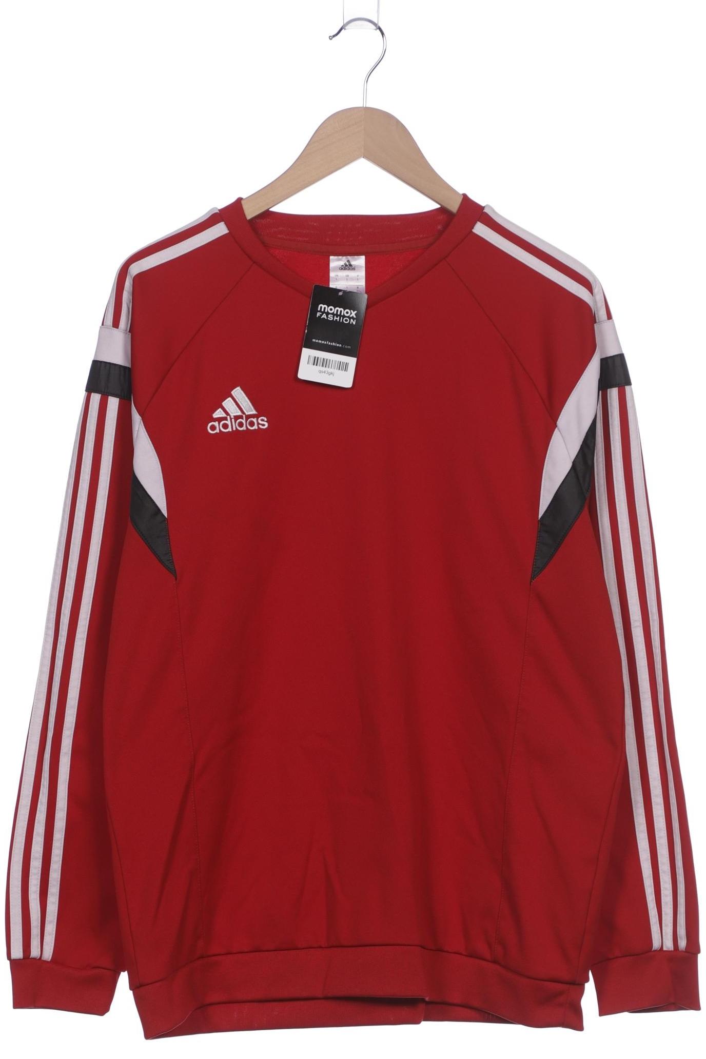 

adidas Herren Sweatshirt, rot, Gr. 52