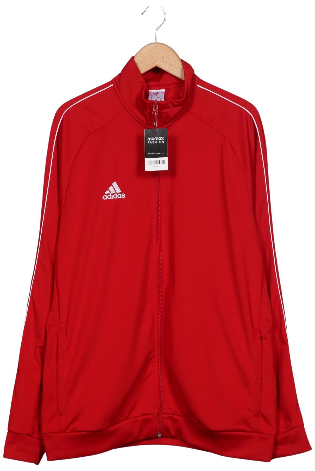 

adidas Herren Sweatshirt, rot, Gr. 54