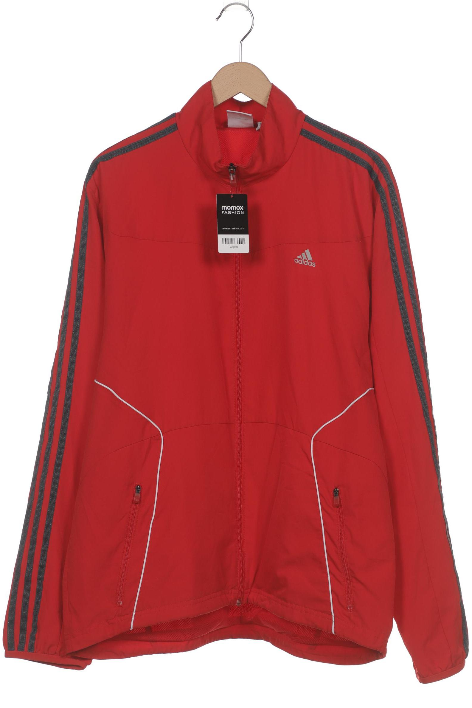 

adidas Herren Sweatshirt, rot, Gr. 56