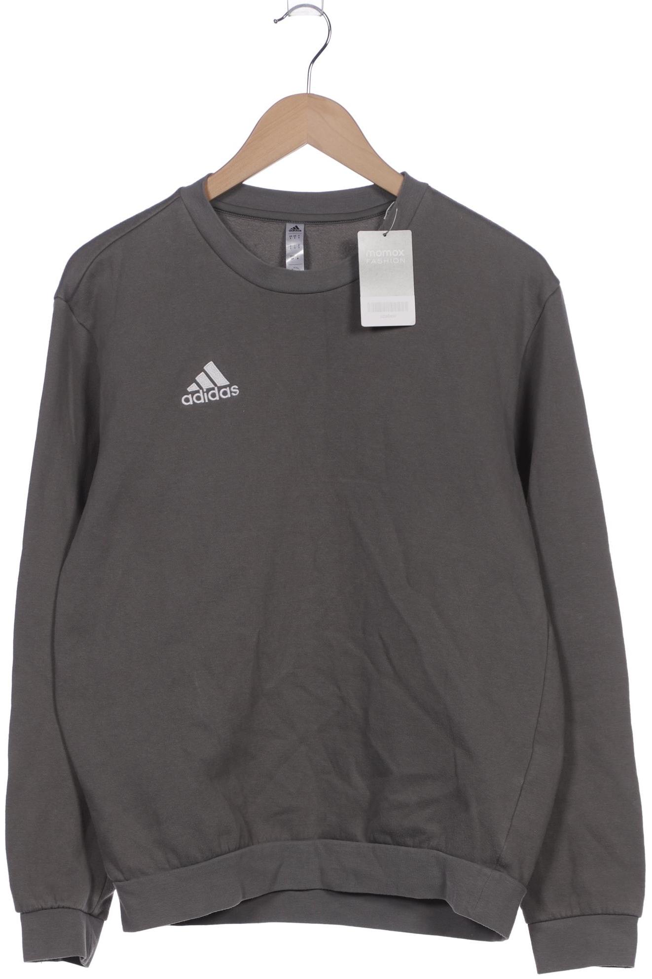 

adidas Herren Sweatshirt, grau, Gr. 46