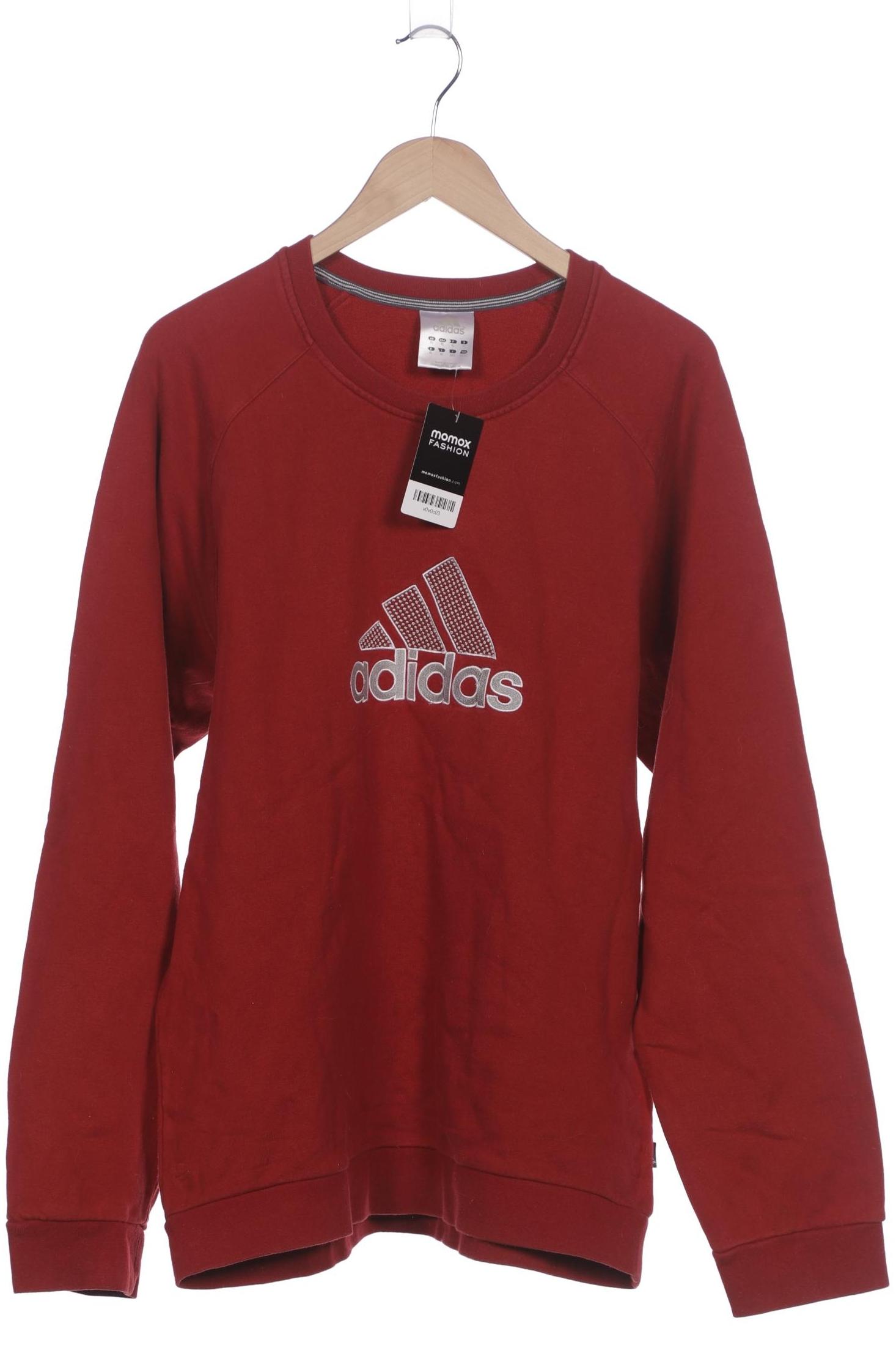 

adidas Herren Sweatshirt, bordeaux, Gr. 54