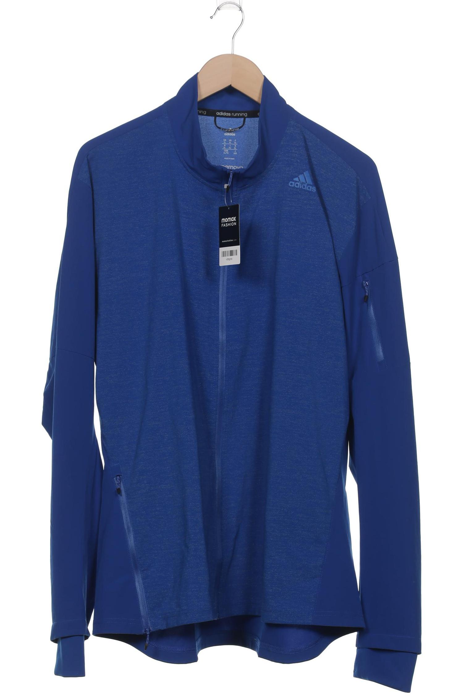

adidas Herren Sweatshirt, blau, Gr. 54