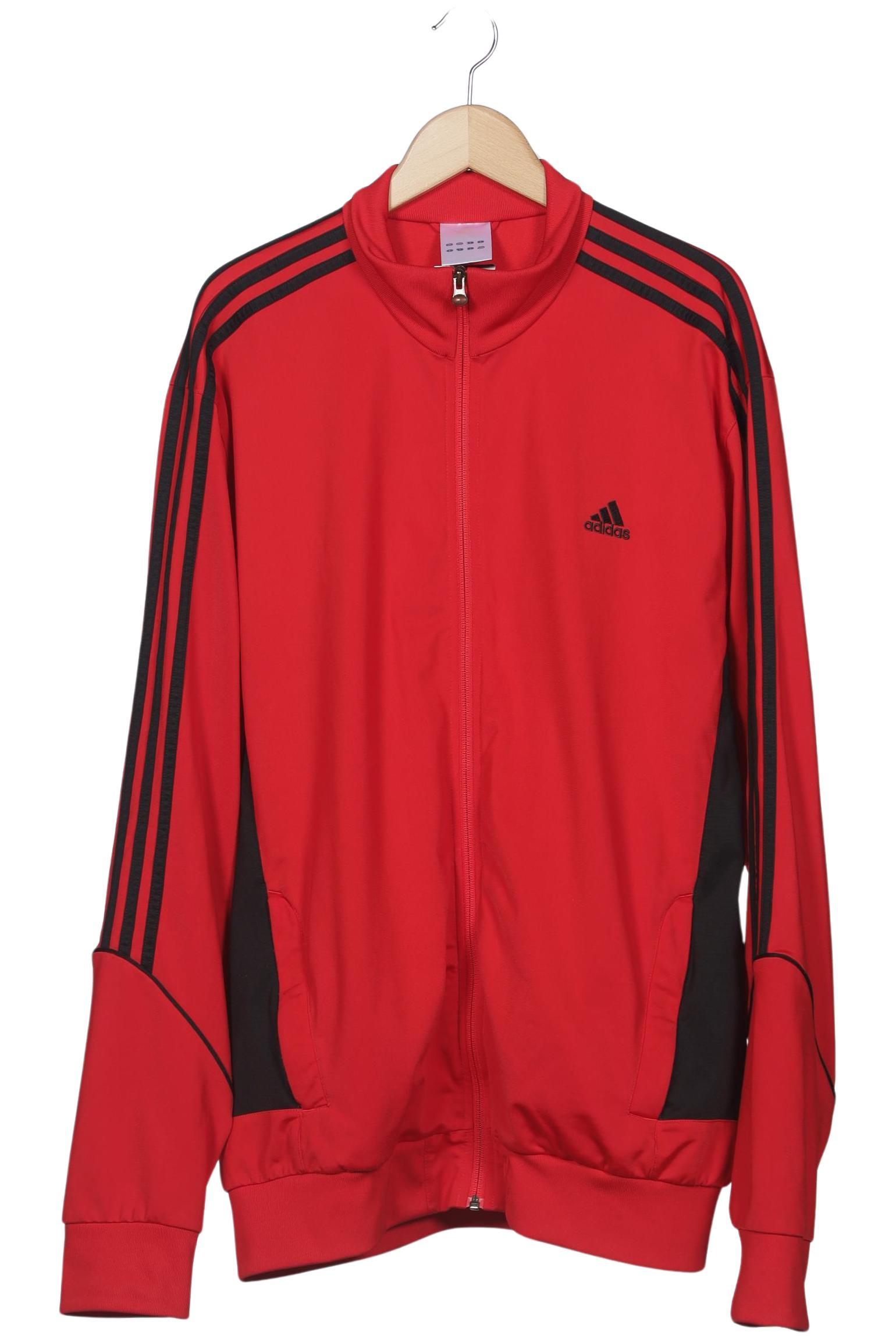 

adidas Herren Sweatshirt, rot, Gr. 56