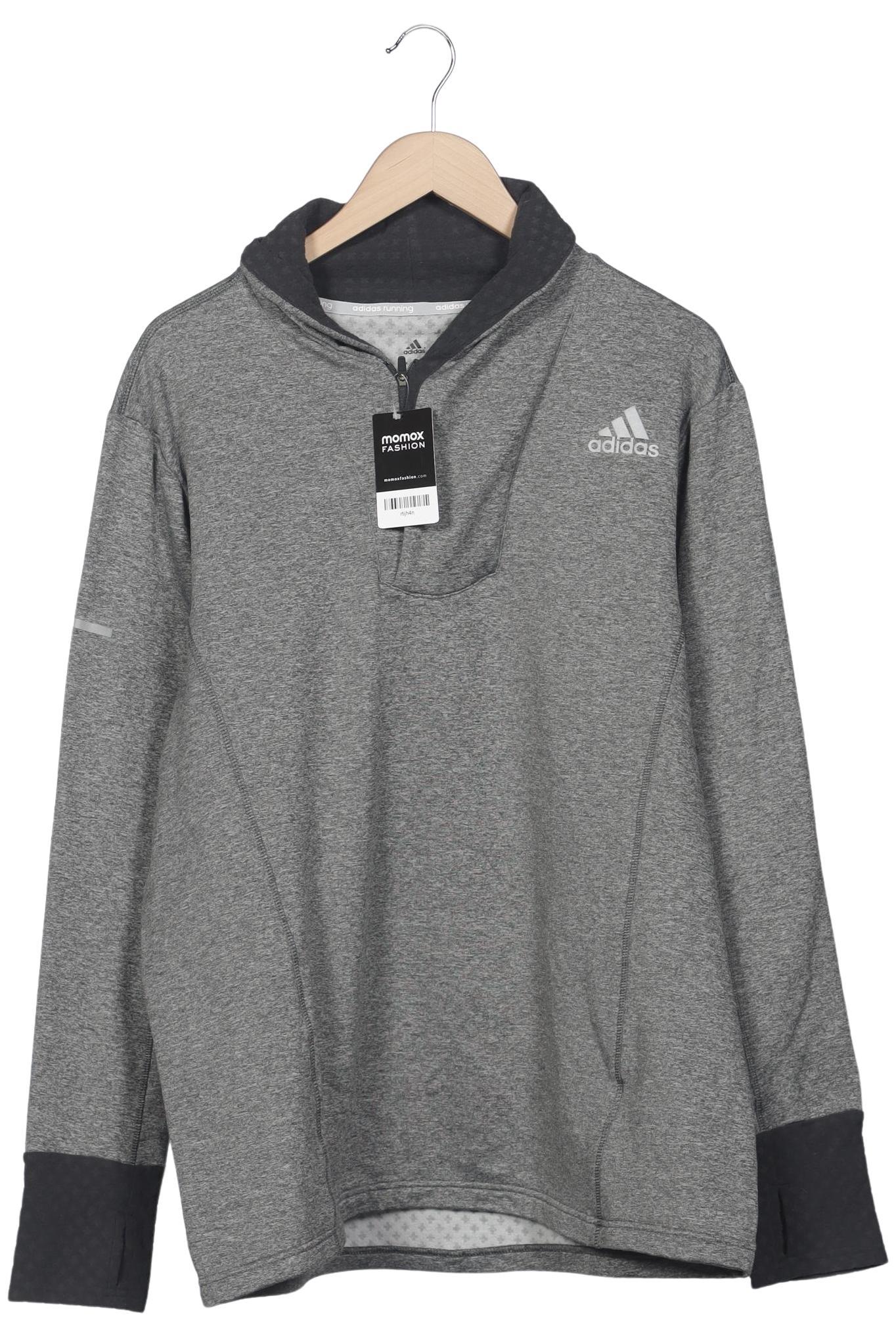 

adidas Herren Sweatshirt, grau, Gr. 54