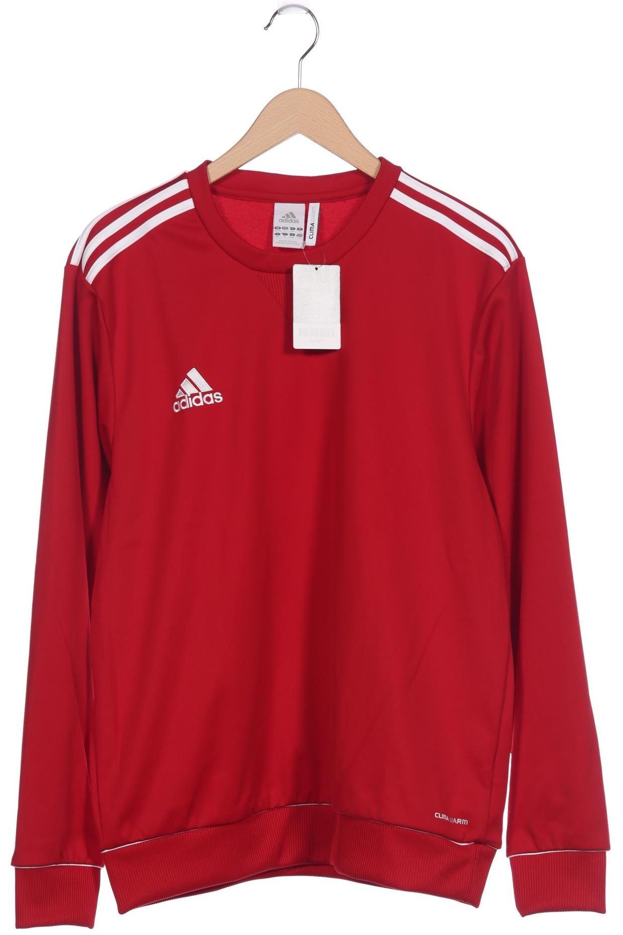 

adidas Herren Sweatshirt, rot, Gr. 52
