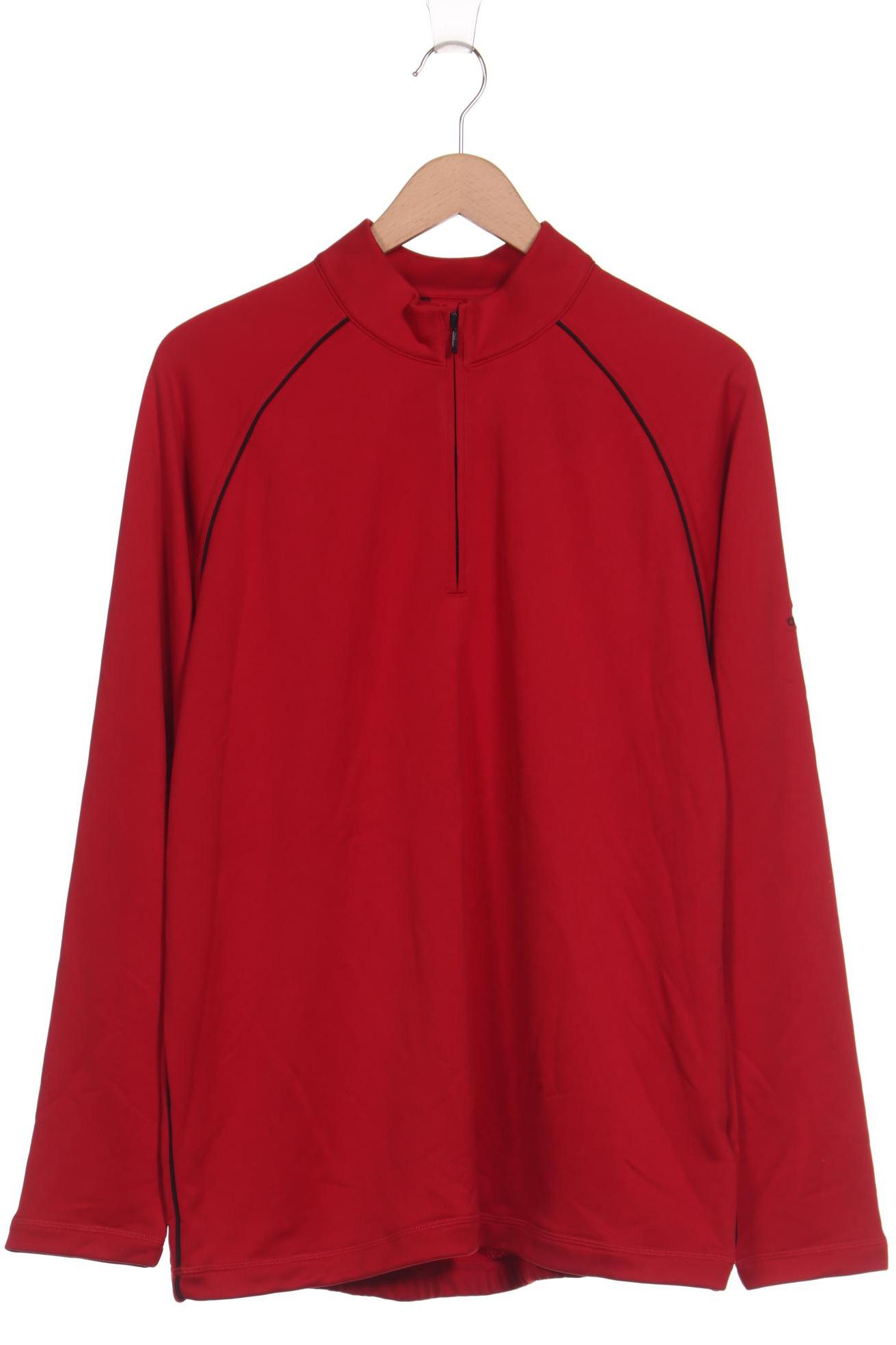 

adidas Herren Sweatshirt, rot, Gr. 52