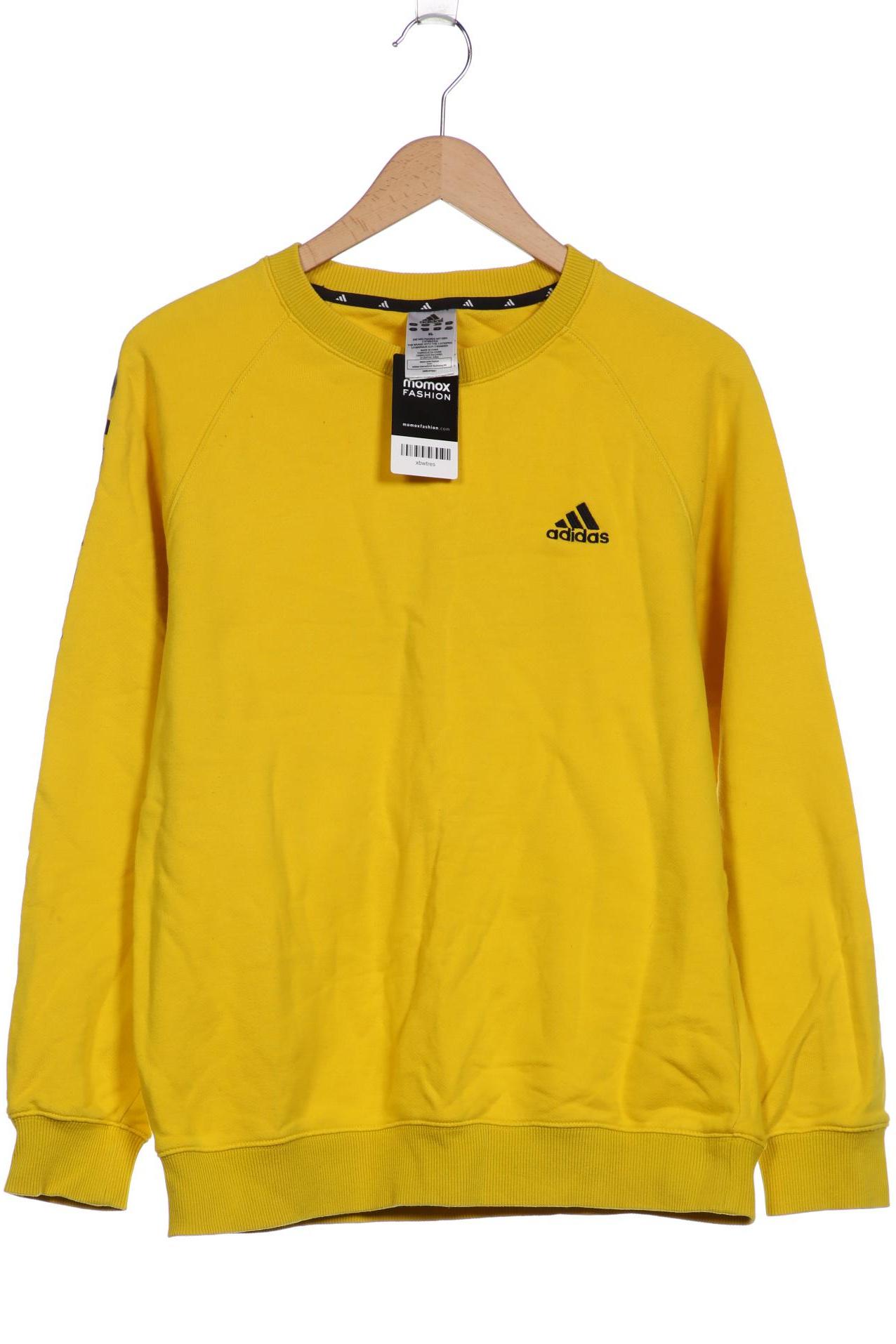 

adidas Herren Sweatshirt, gelb, Gr. 54