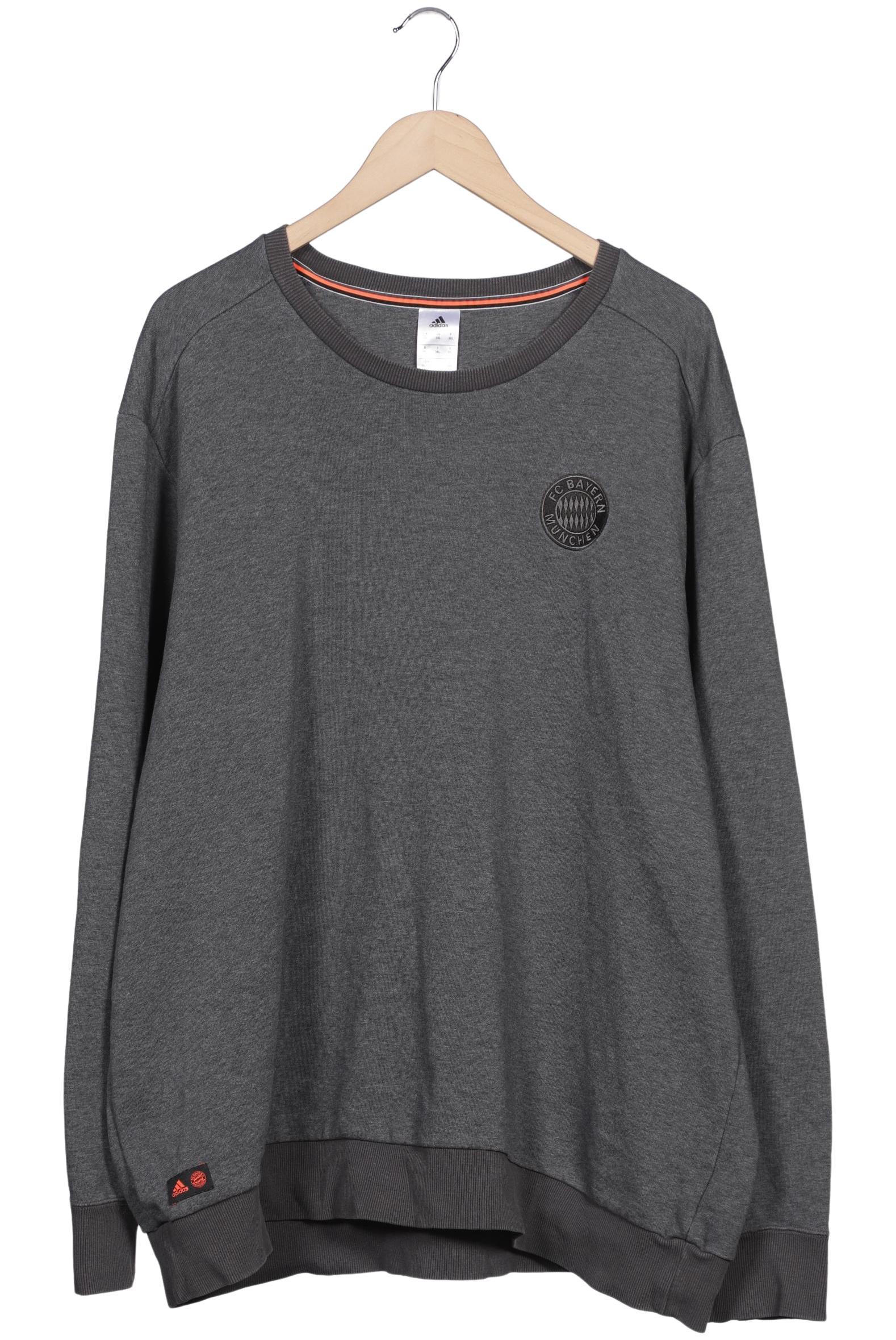 

adidas Herren Sweatshirt, grau, Gr. 58