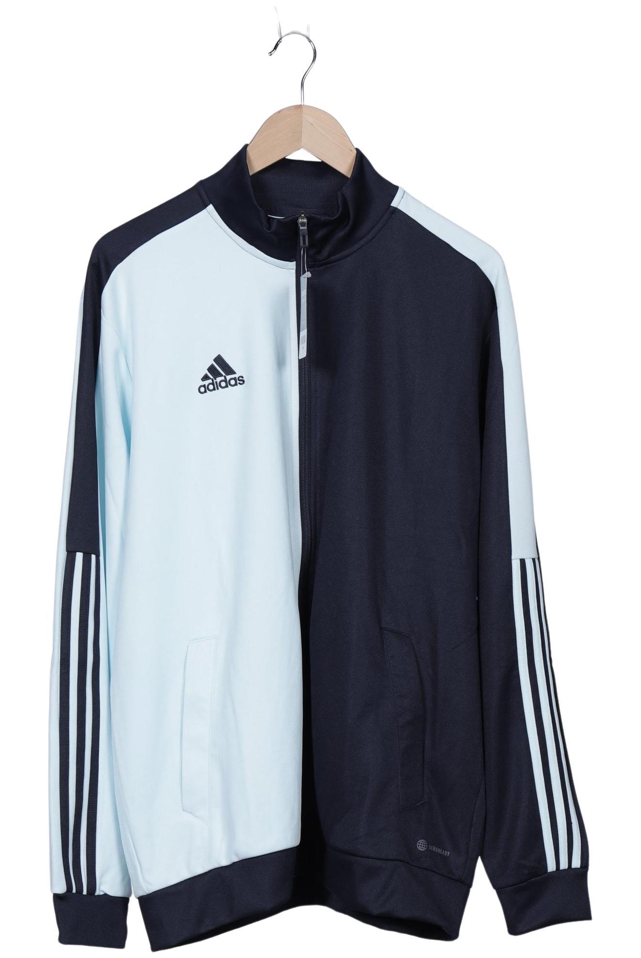 

adidas Herren Sweatshirt, blau, Gr. 54