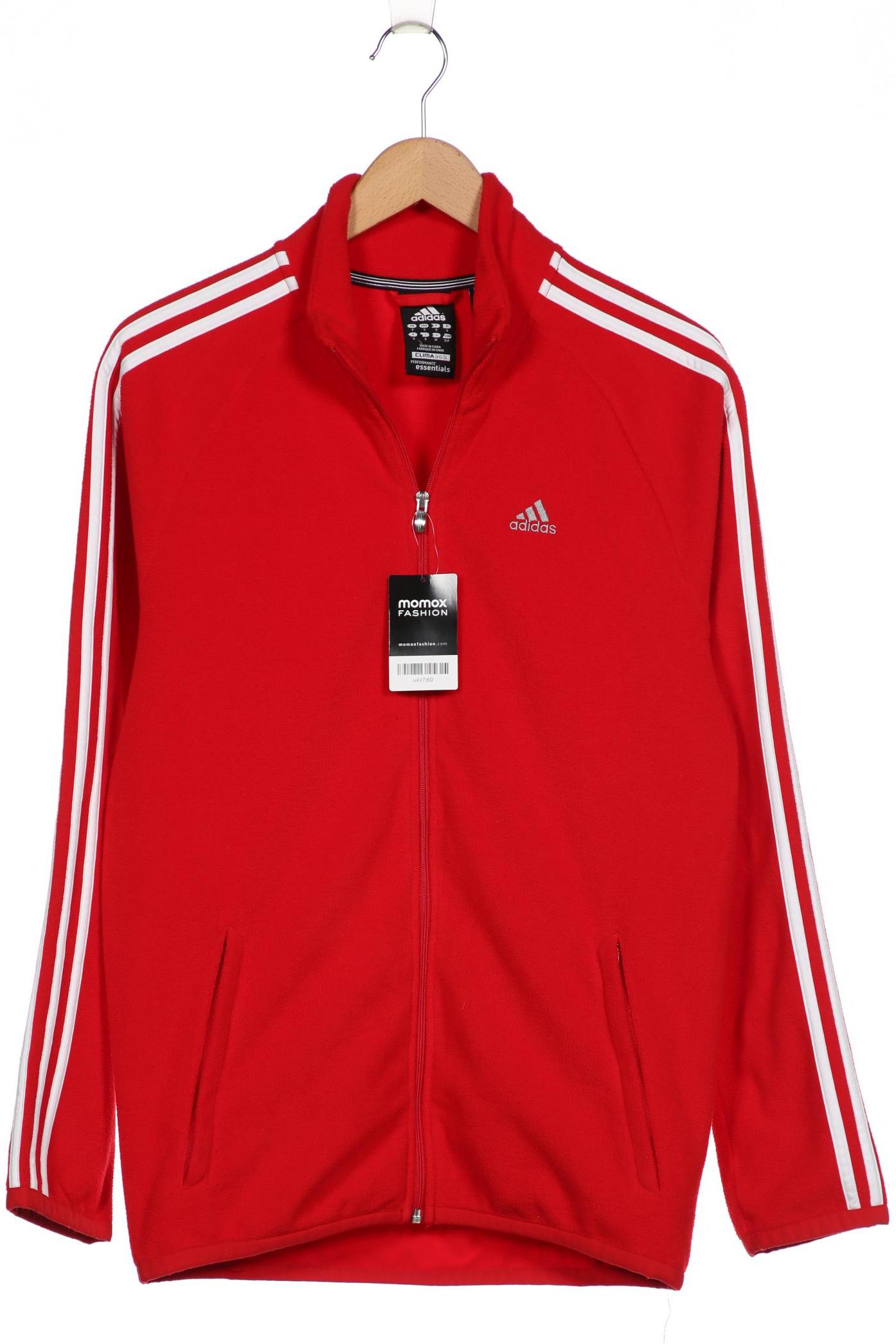 

adidas Herren Sweatshirt, rot, Gr. 46