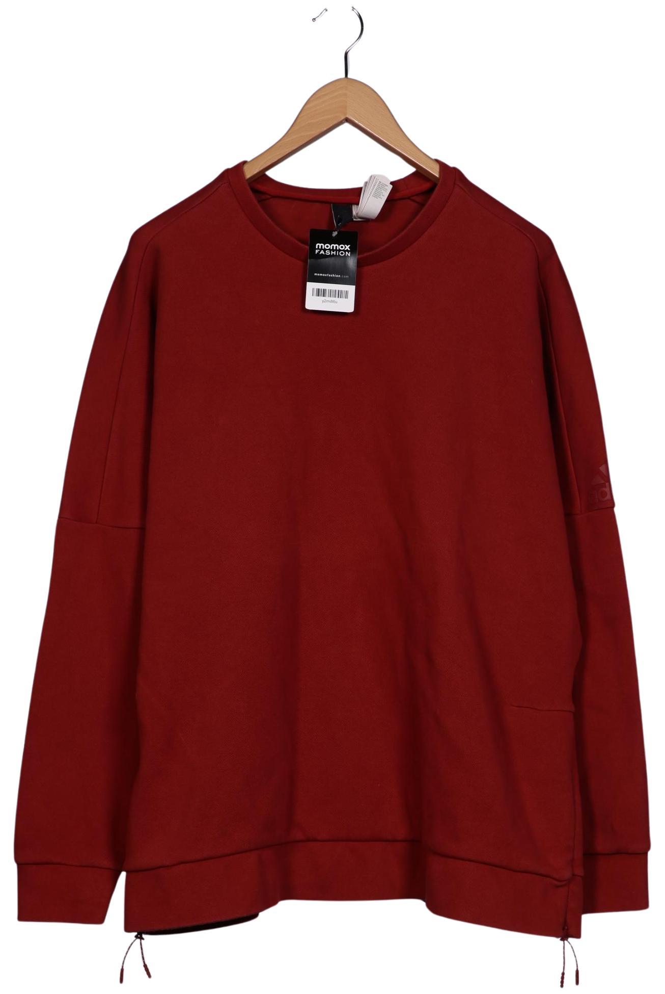 

adidas Herren Sweatshirt, rot, Gr. 56