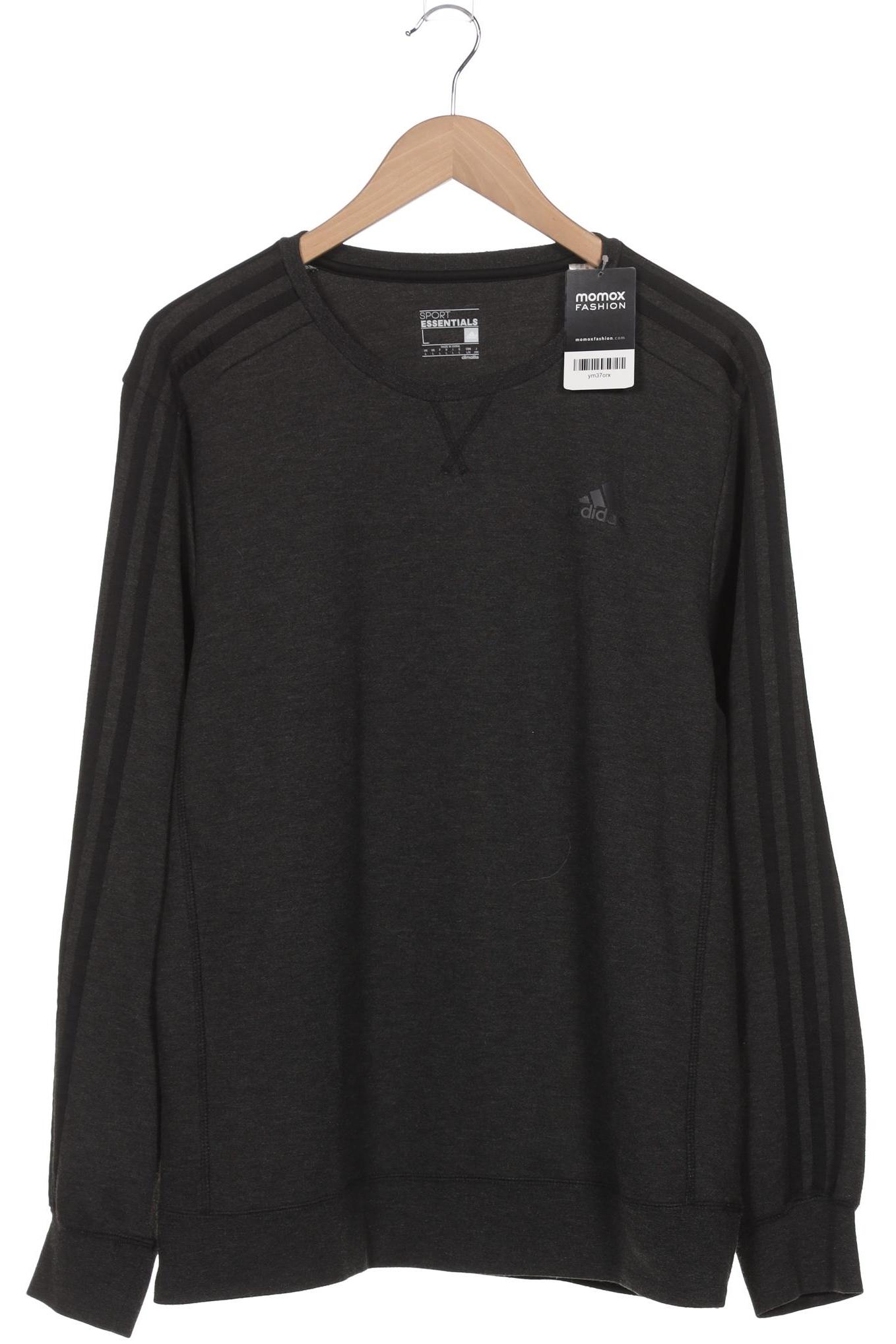 

adidas Herren Sweatshirt, grau, Gr. 52