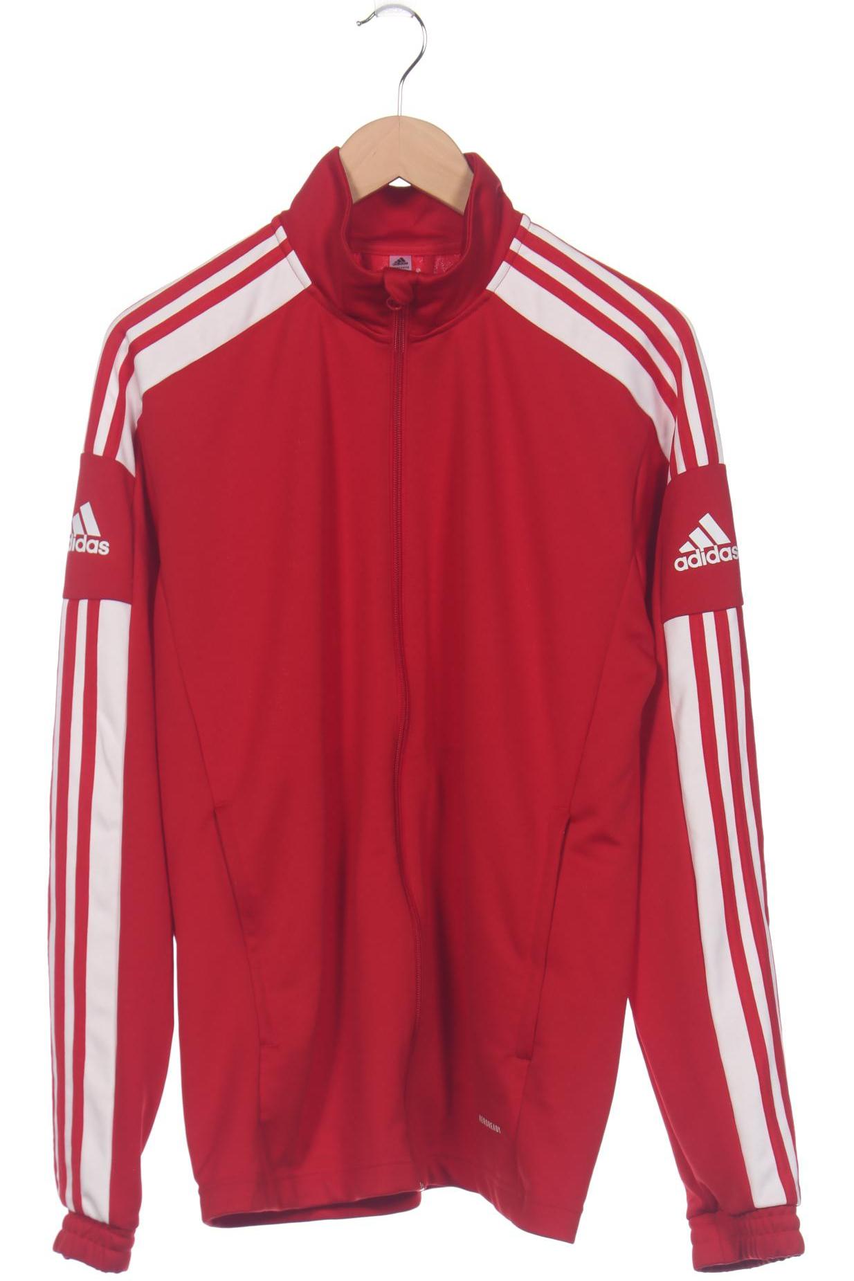 

adidas Herren Sweatshirt, rot, Gr. 52