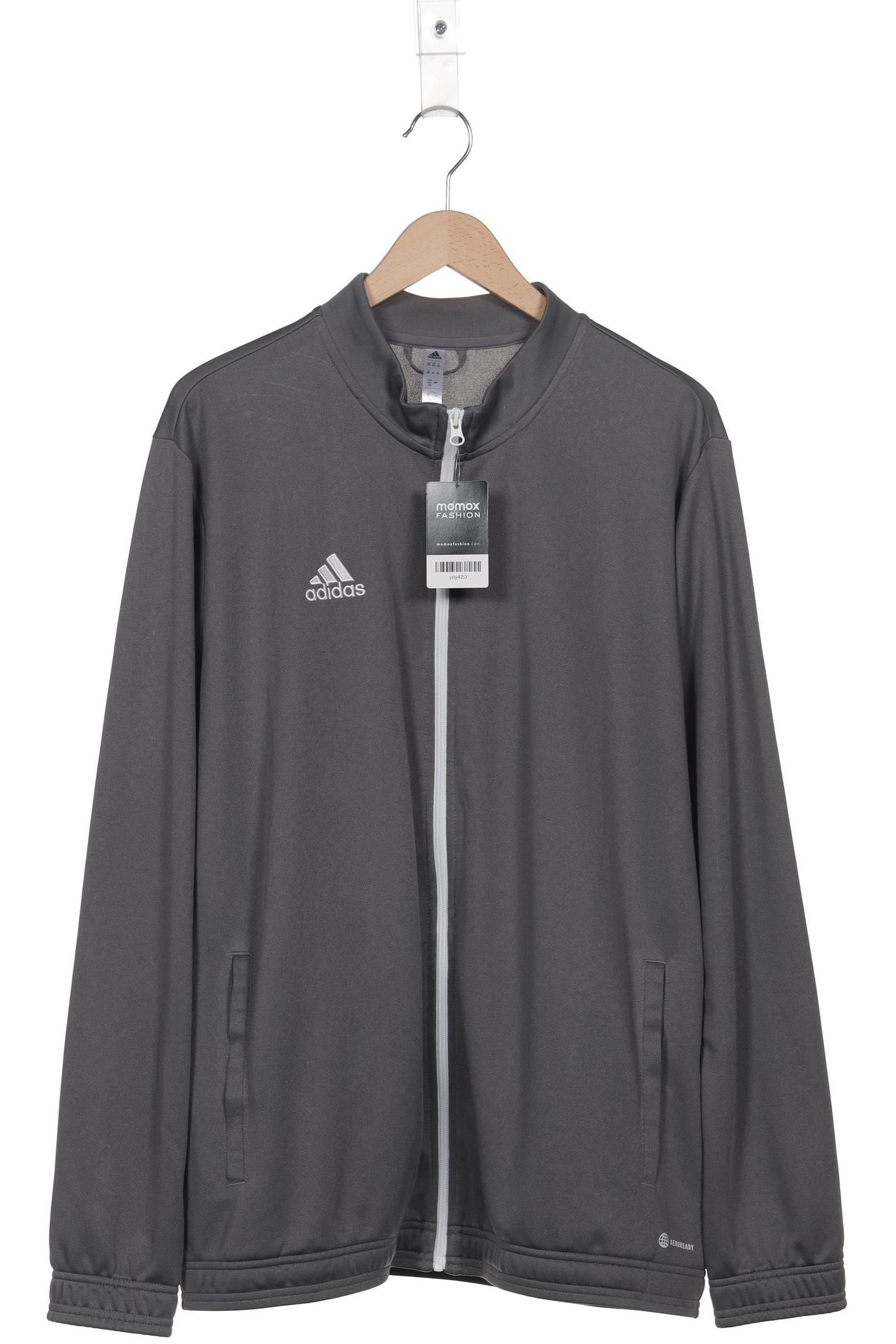 

adidas Herren Sweatshirt, grau, Gr. 56