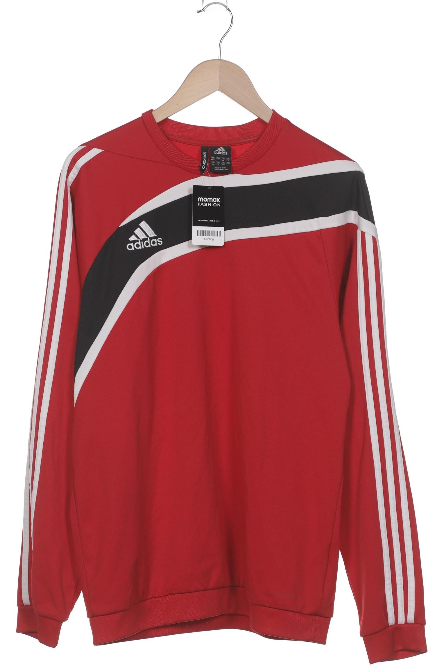

adidas Herren Sweatshirt, rot, Gr. 52