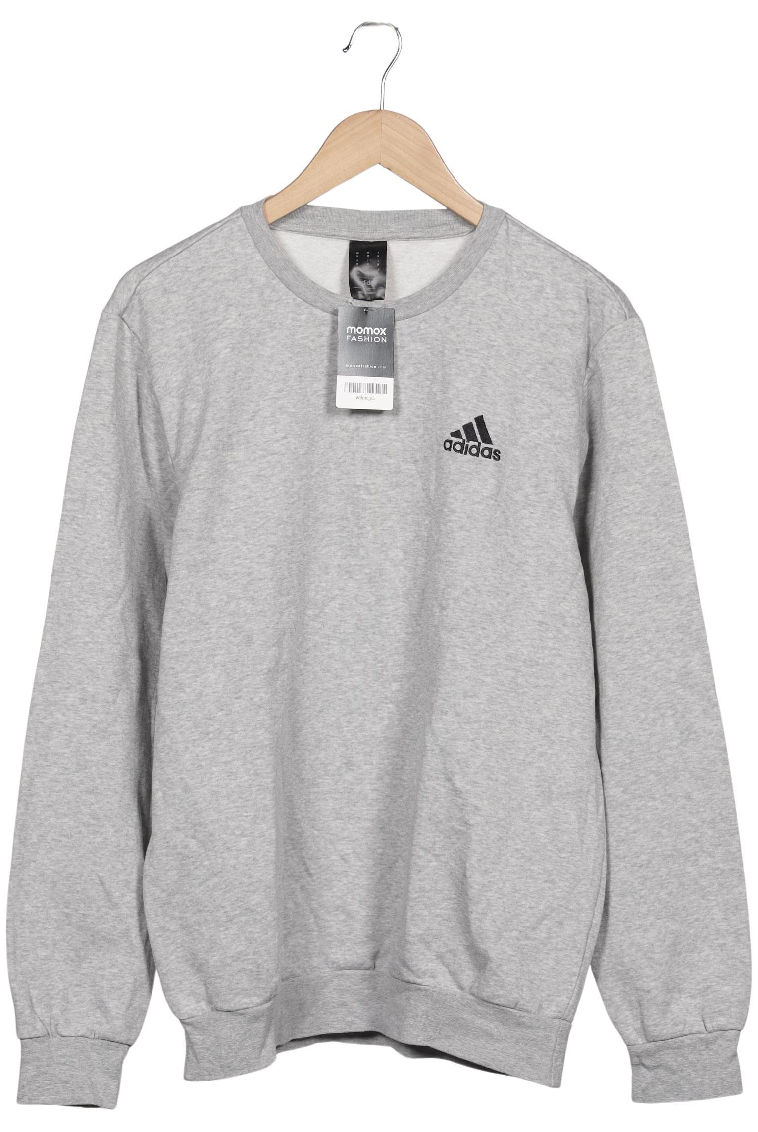 

adidas Herren Sweatshirt, grau, Gr. 48