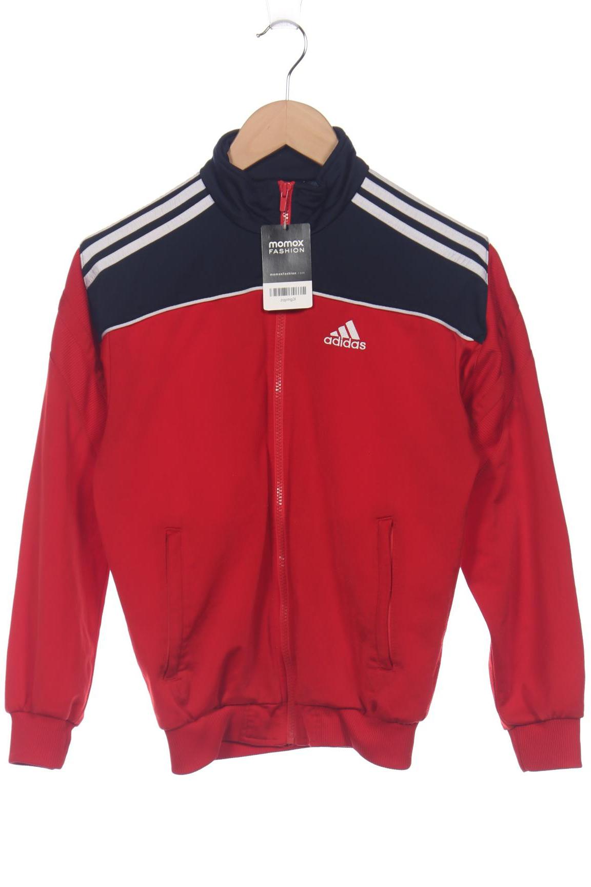 

adidas Herren Sweatshirt, rot, Gr. 48