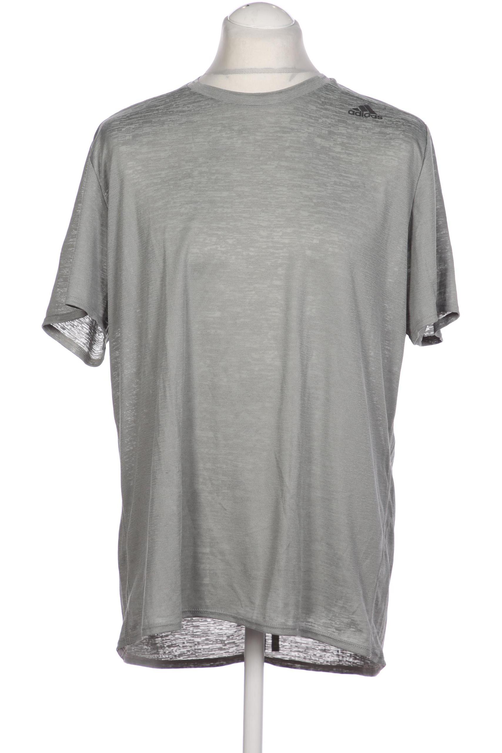 

adidas Herren T-Shirt, grau, Gr. 54