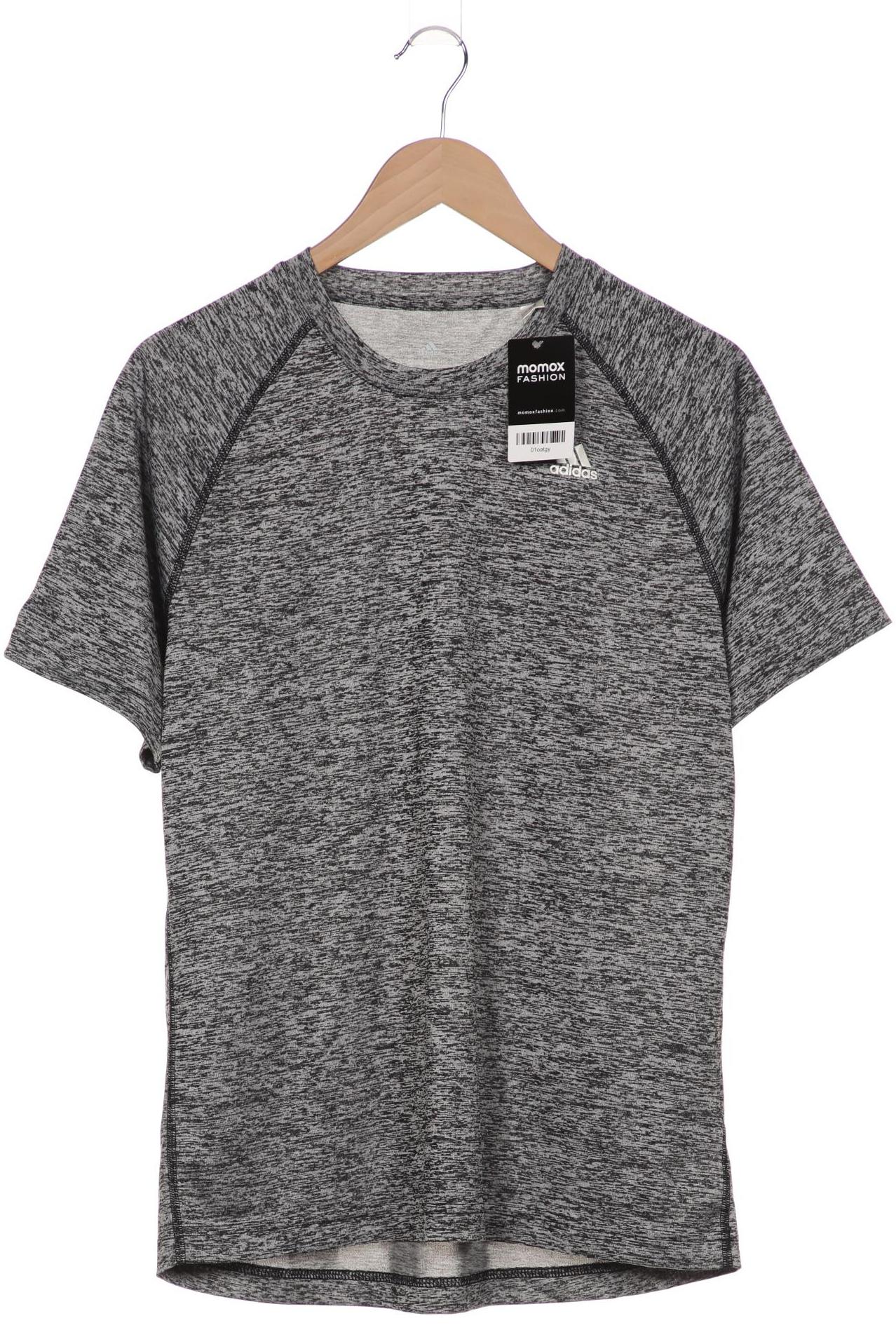 

adidas Herren T-Shirt, grau, Gr. 48