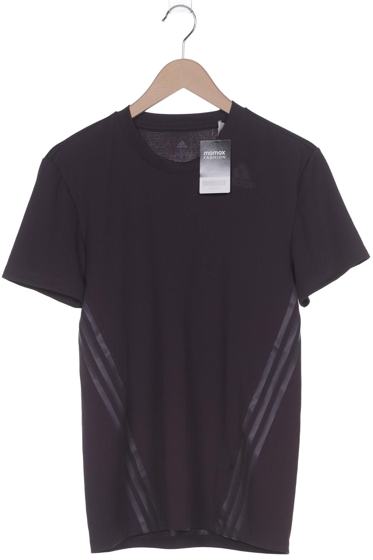 

adidas Herren T-Shirt, bordeaux, Gr. 48