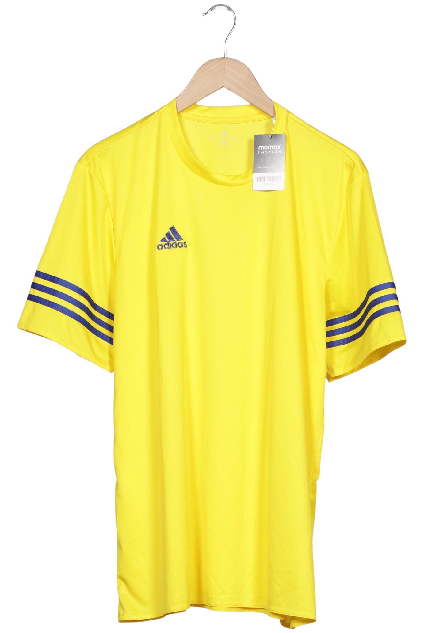 

adidas Herren T-Shirt, gelb, Gr. 66