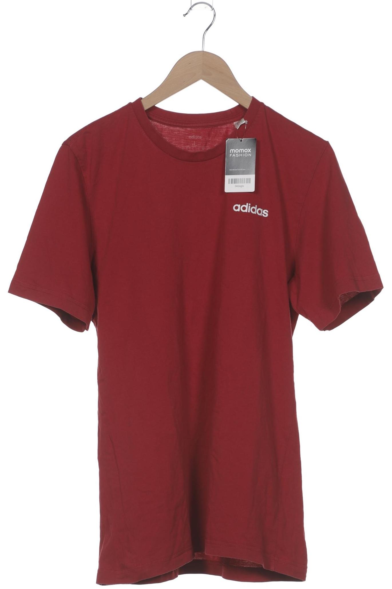 

adidas Herren T-Shirt, rot, Gr. 52