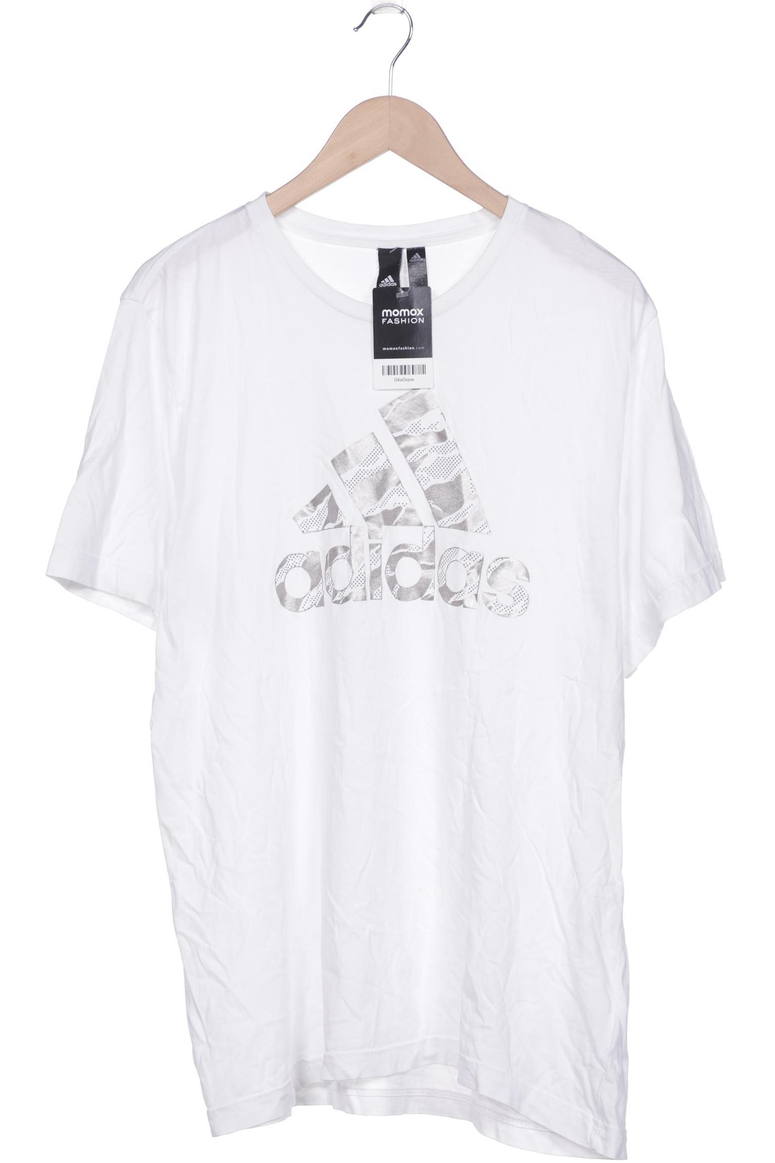 

adidas Herren T-Shirt, weiß