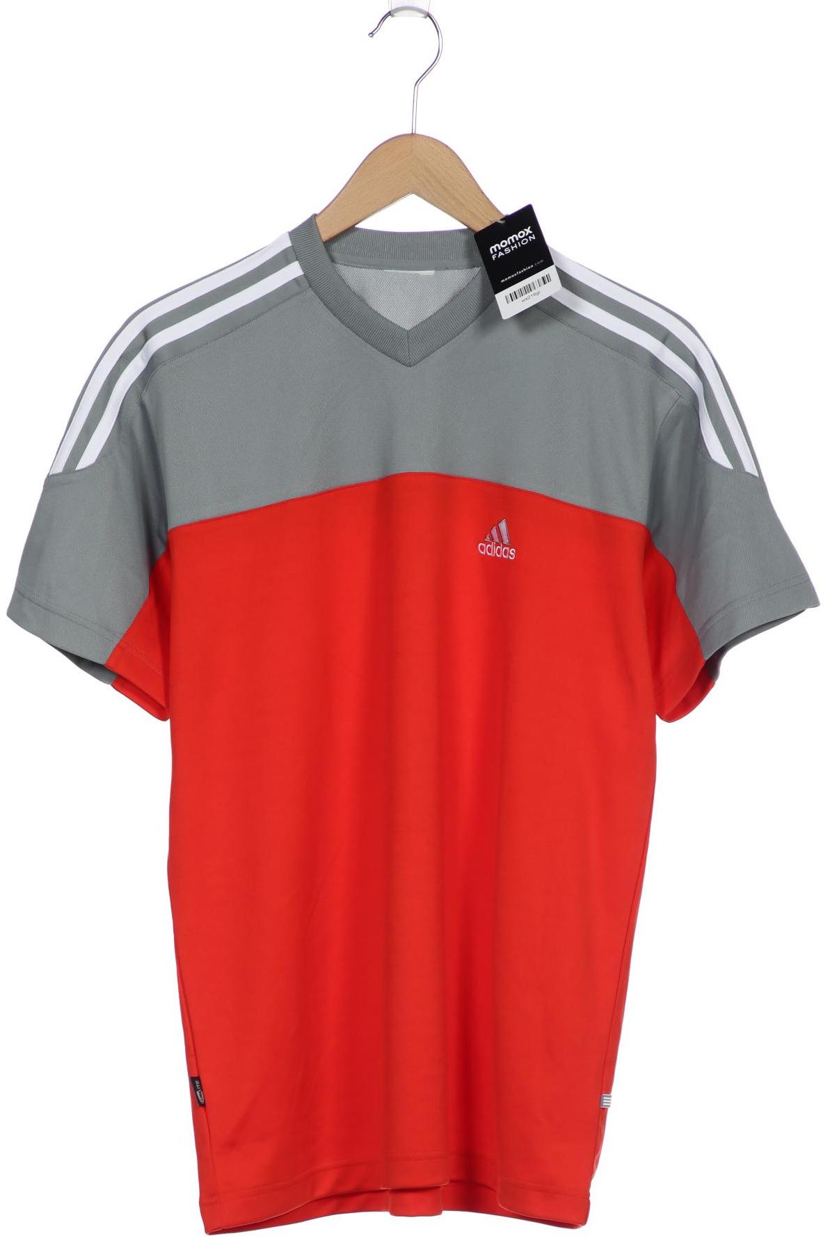 

adidas Herren T-Shirt, rot, Gr. 54