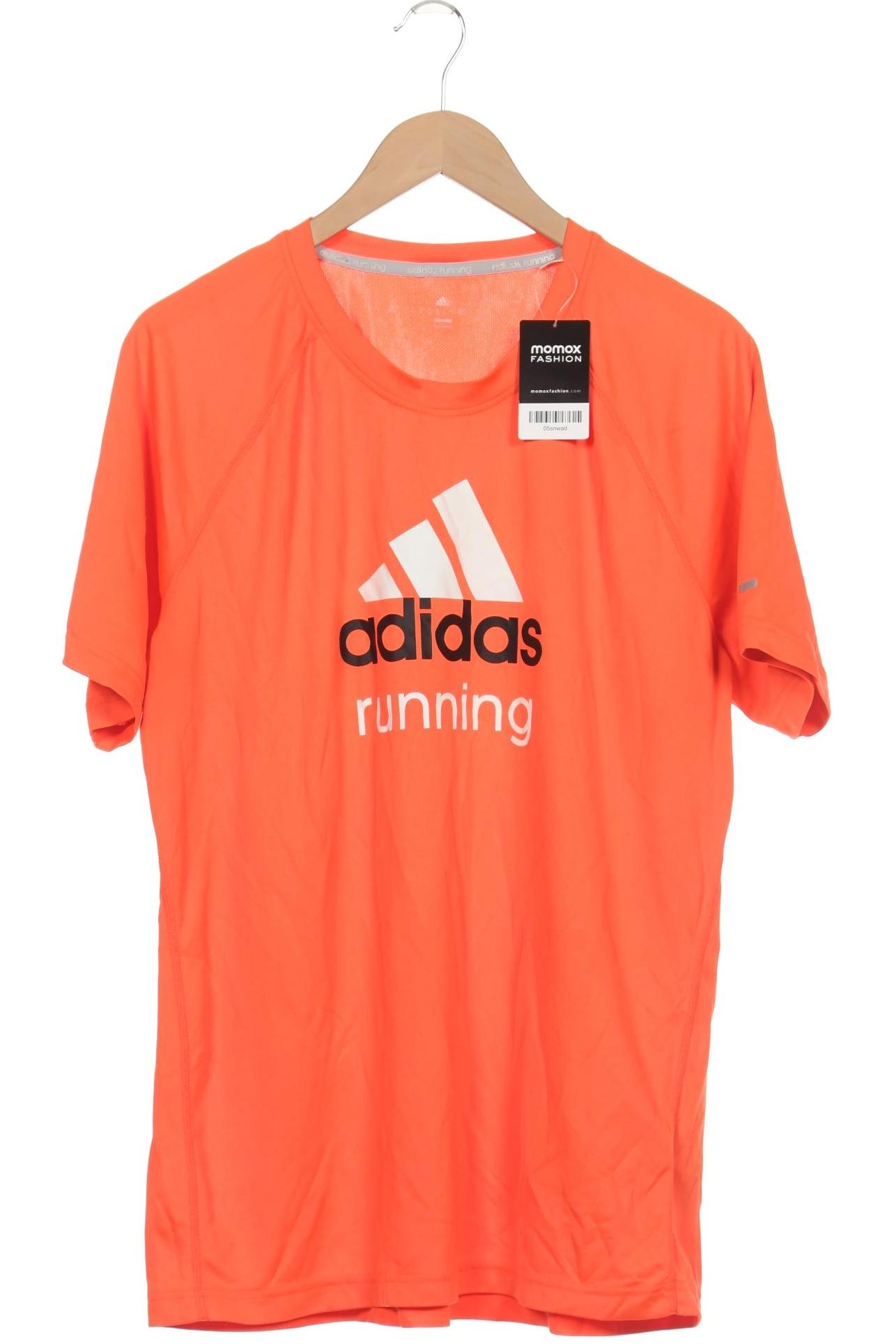 

adidas Herren T-Shirt, orange, Gr. 54