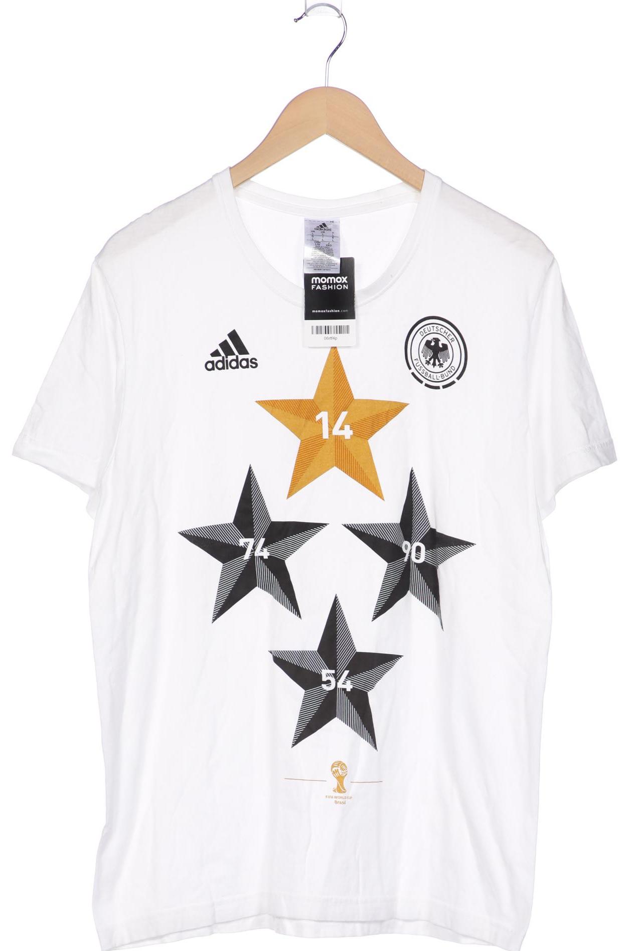 

adidas Herren T-Shirt, weiß