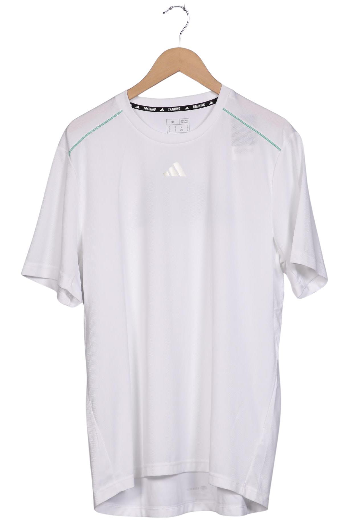 

adidas Herren T-Shirt, weiß, Gr. 54