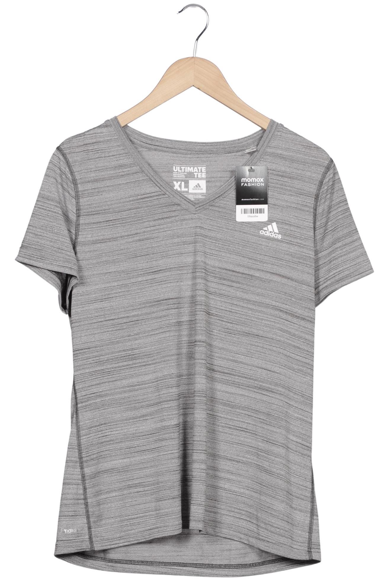 

adidas Herren T-Shirt, grau, Gr. 54