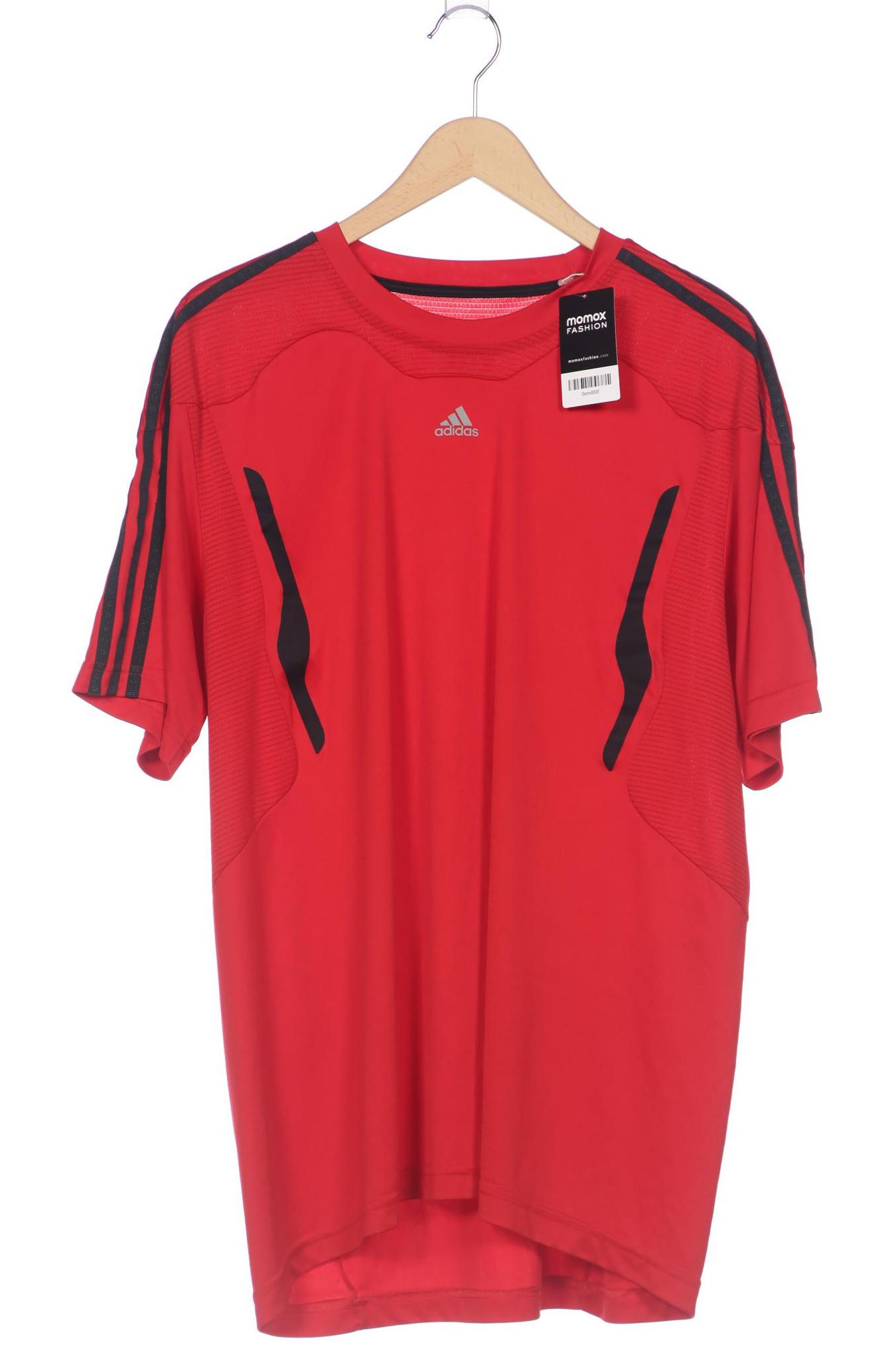 

adidas Herren T-Shirt, rot, Gr. 56
