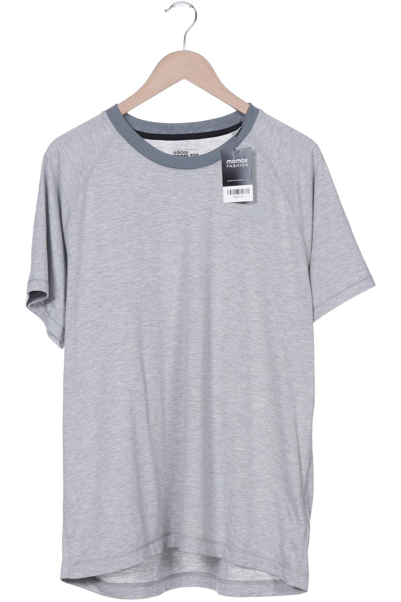 

adidas Herren T-Shirt, grau, Gr. 54