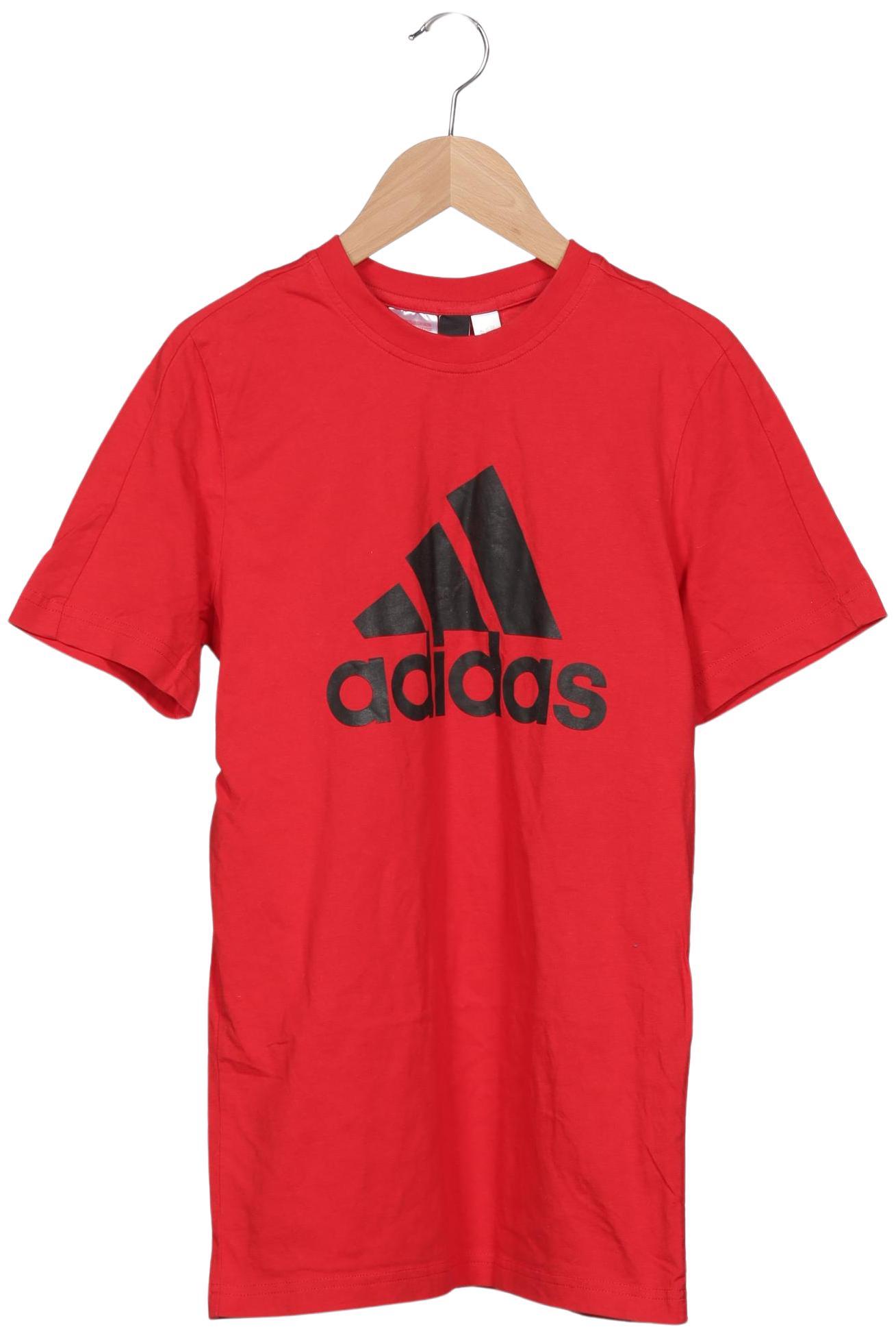 

adidas Herren T-Shirt, rot, Gr. 44