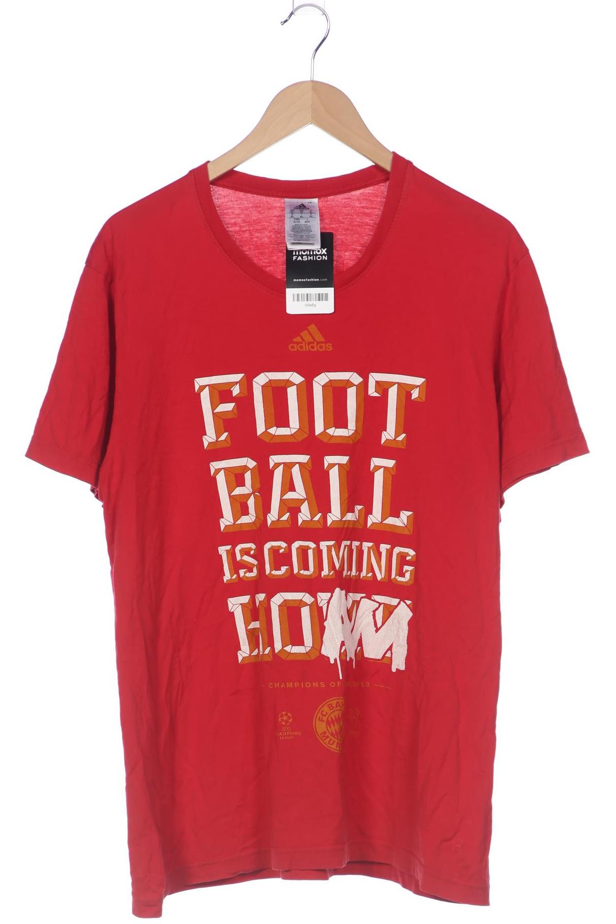 

adidas Herren T-Shirt, rot, Gr. 54