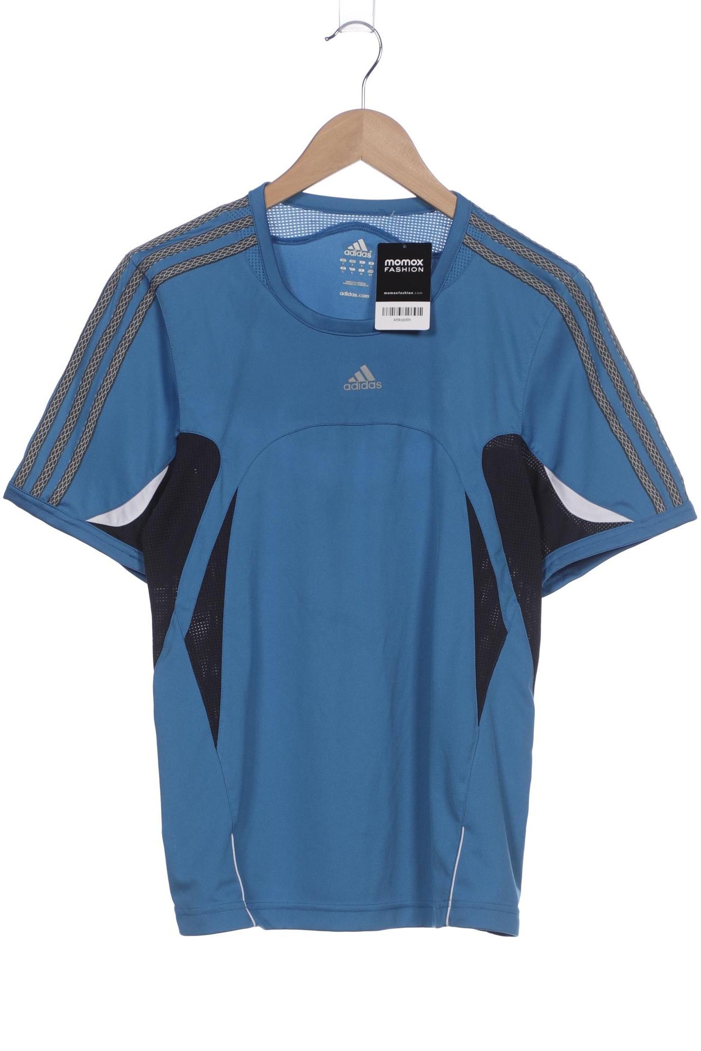 

adidas Herren T-Shirt, blau, Gr. 46