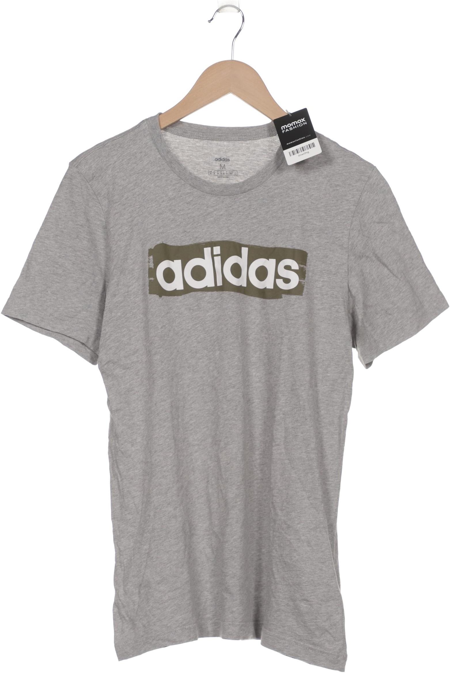 

adidas Herren T-Shirt, grau, Gr. 48