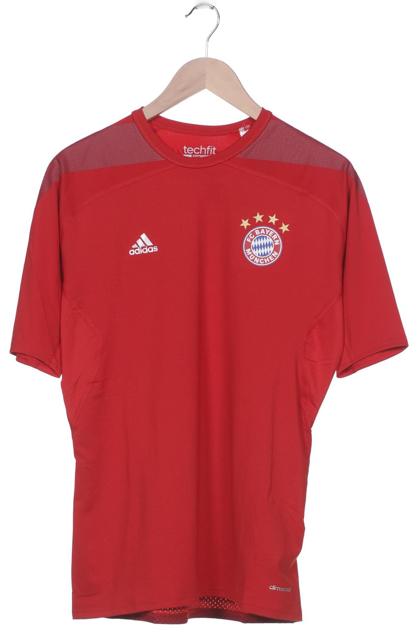 

adidas Herren T-Shirt, rot, Gr. 56