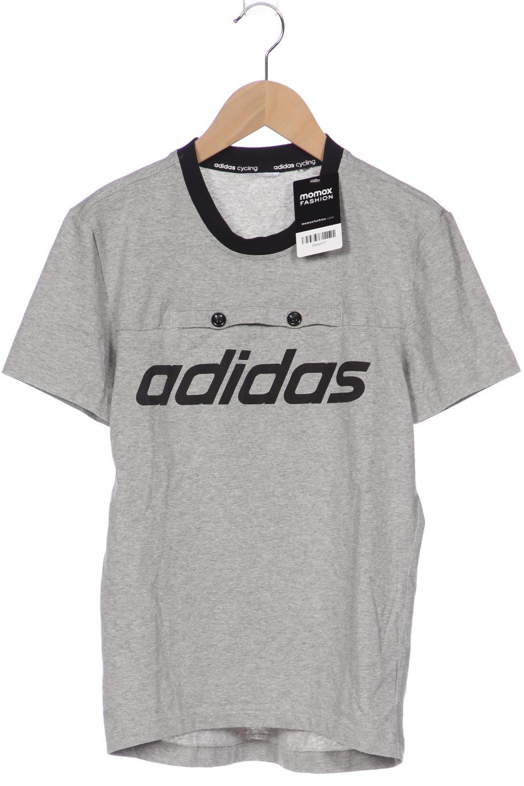

adidas Herren T-Shirt, grau, Gr. 42
