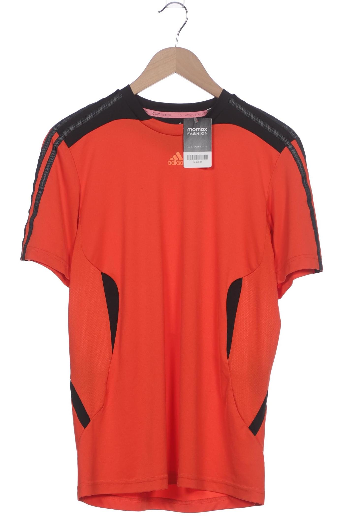 

adidas Herren T-Shirt, rot, Gr. 48