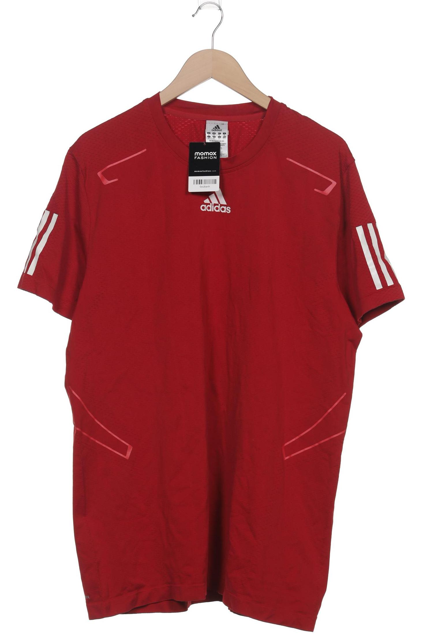 

adidas Herren T-Shirt, rot, Gr. 54