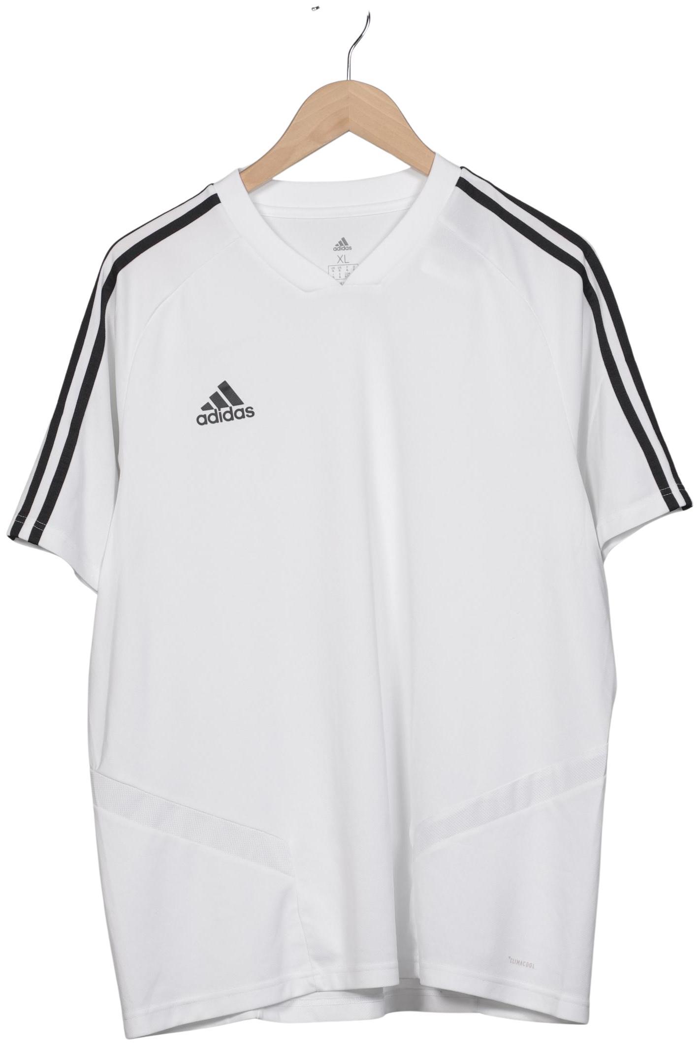 

adidas Herren T-Shirt, weiß, Gr. 54