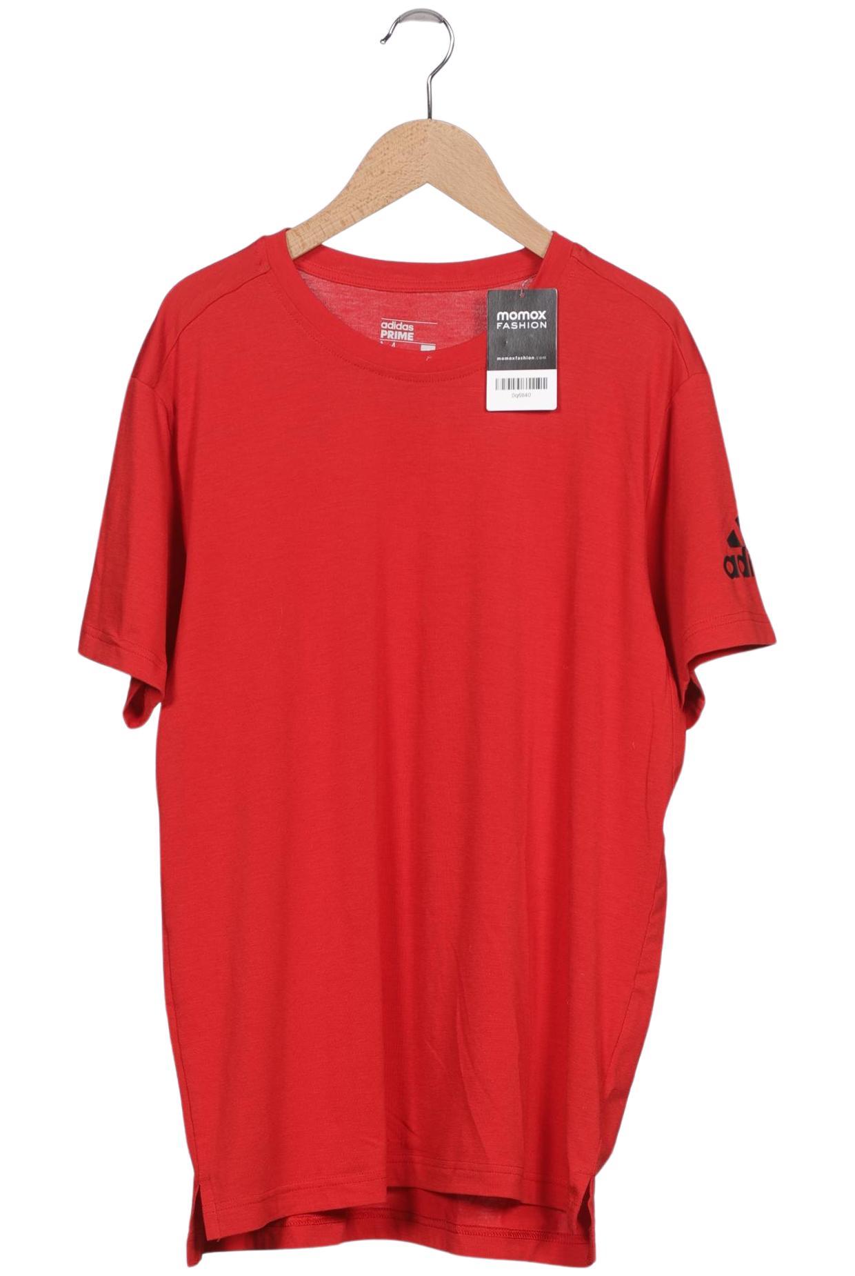 

adidas Herren T-Shirt, rot, Gr. 48